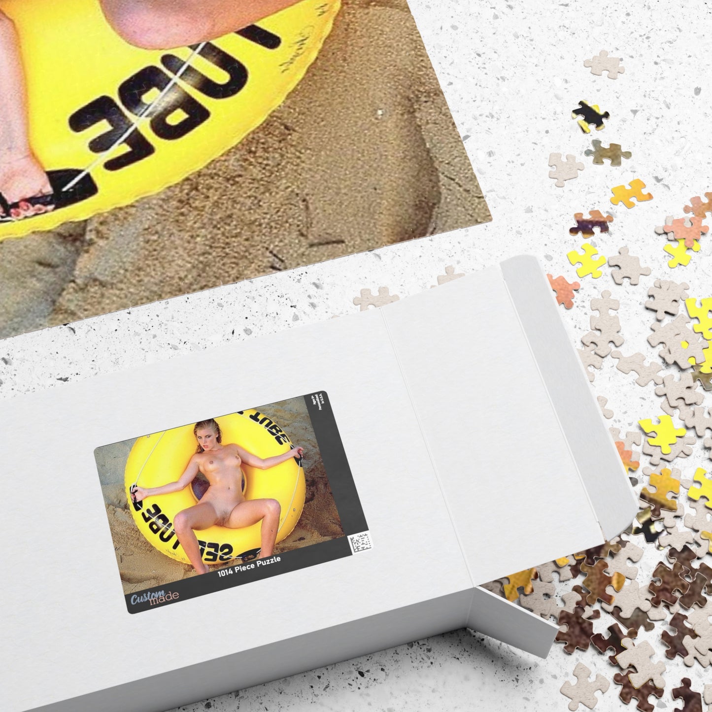 Puzzle (110, 252, 500, 1014-piece) Retro Pornstar Shauna Grant Nude
