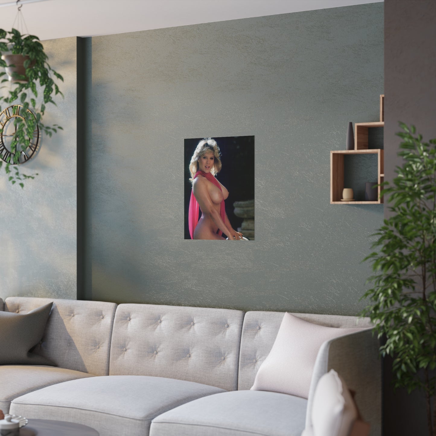 Satin Posters (210gsm) Samantha Fox Nude