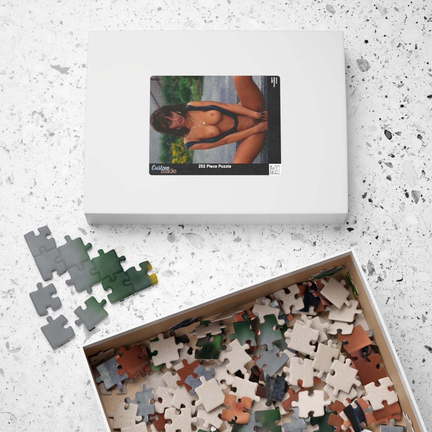 Puzzle (110, 252, 520, 1014-piece) Retro Porn Star Anita Blond