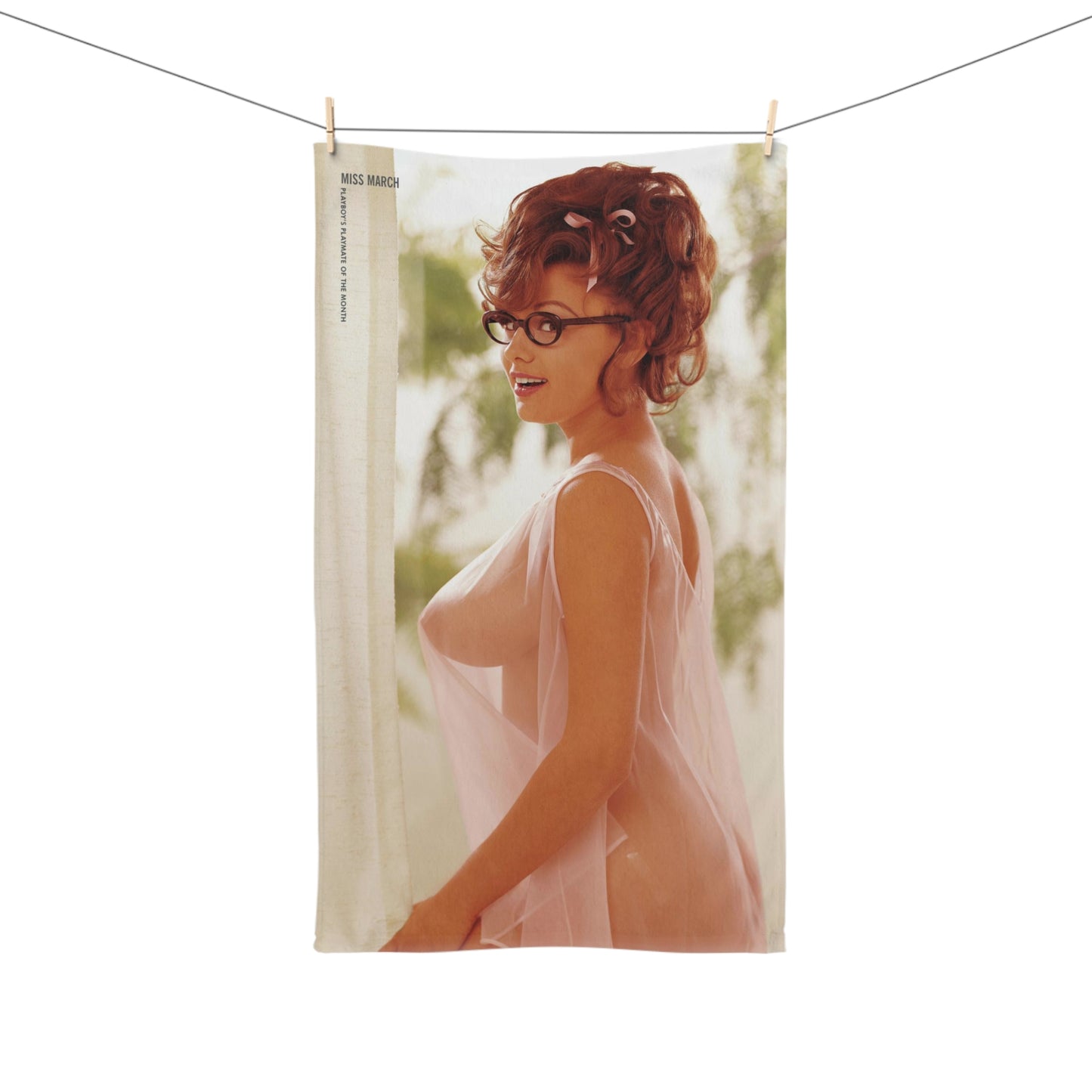 Hand Towel Playboy Playmate March 1967 Fran Gerard