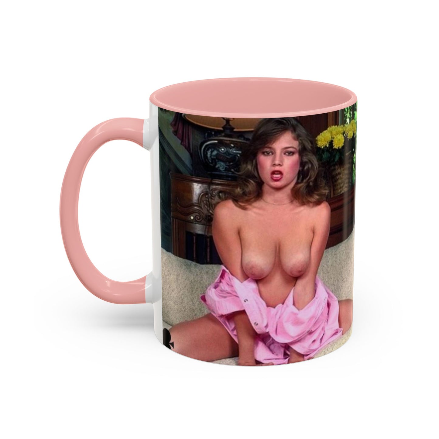 Accent Coffee Mug (11, 15oz) Traci Lords Nude Porn Retro