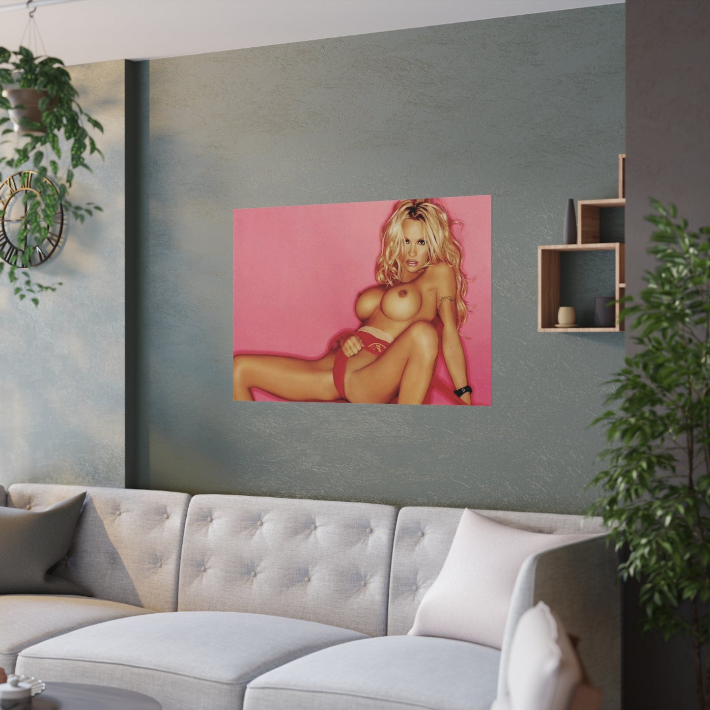 Satin Posters (210gsm) Pamela Nude