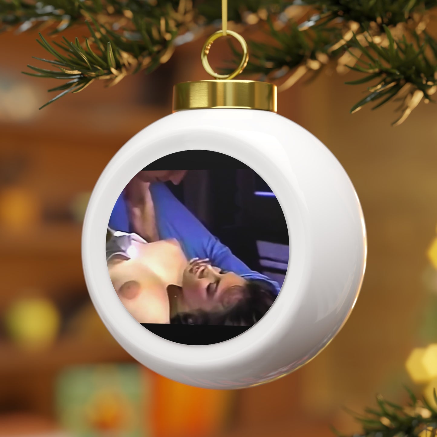 Christmas Ball Ornament Traci Lords Nude