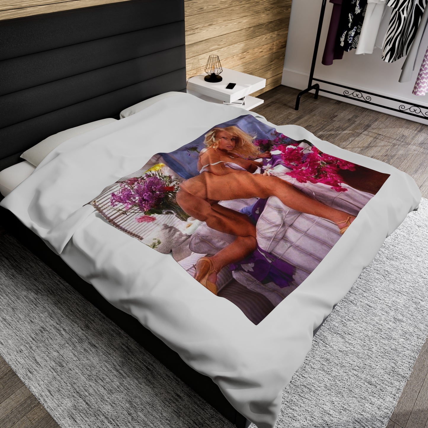Velveteen Plush Blanket Pornstar Nikki Tyler Nude