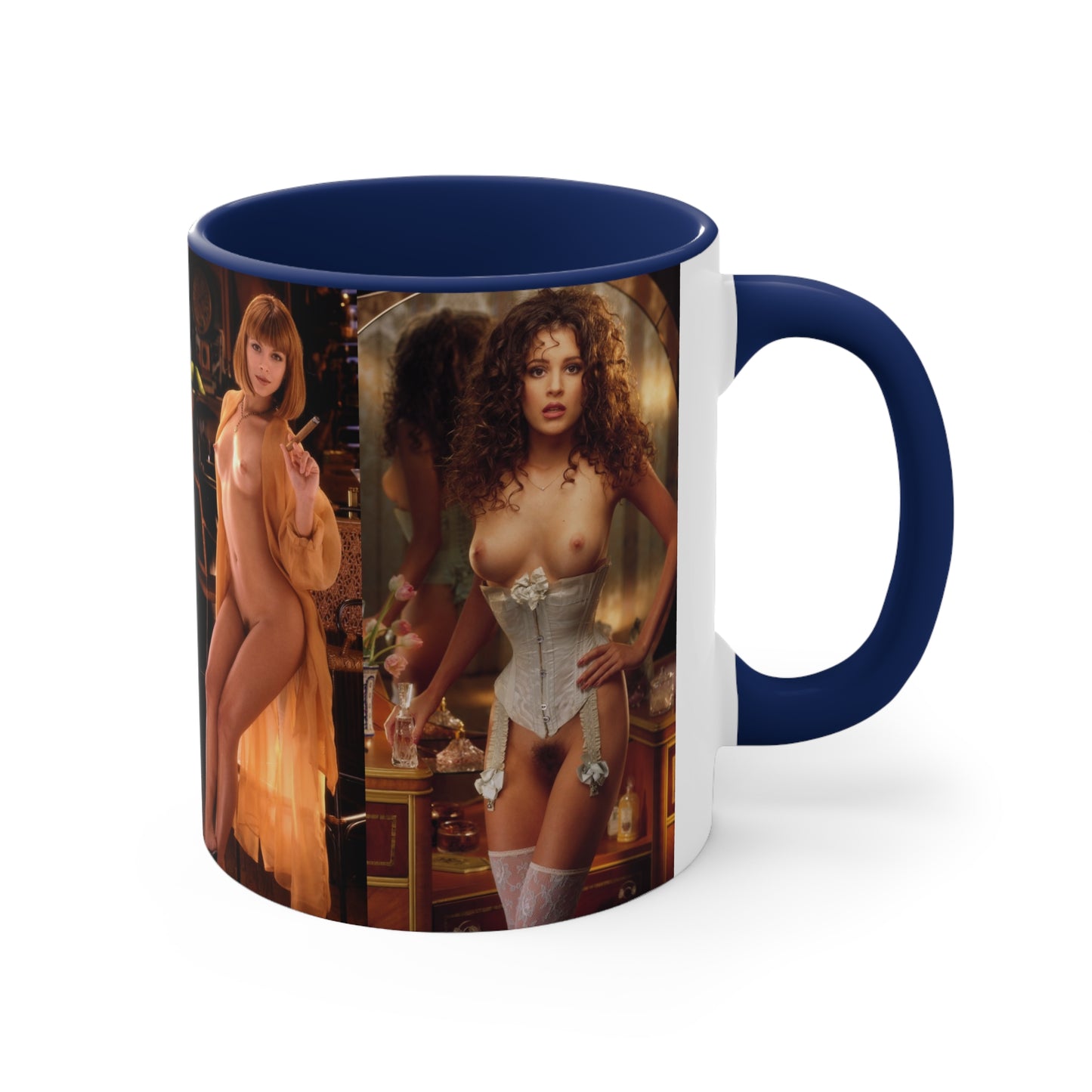 Accent Coffee Mug, 11oz Playboy Playmates 1996 May - August