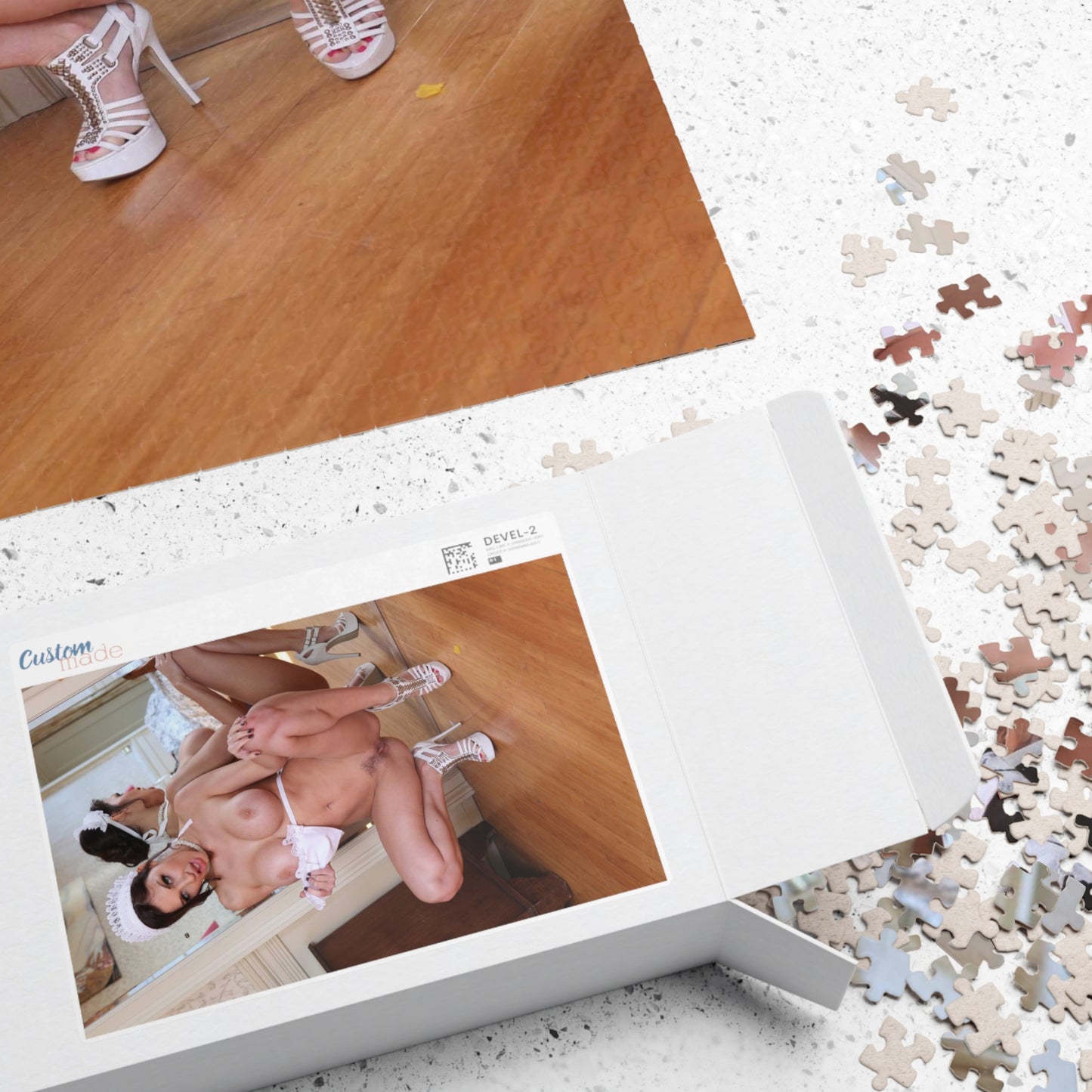 Puzzle (110, 252, 500, 1014-piece) Sexy Nude Maid