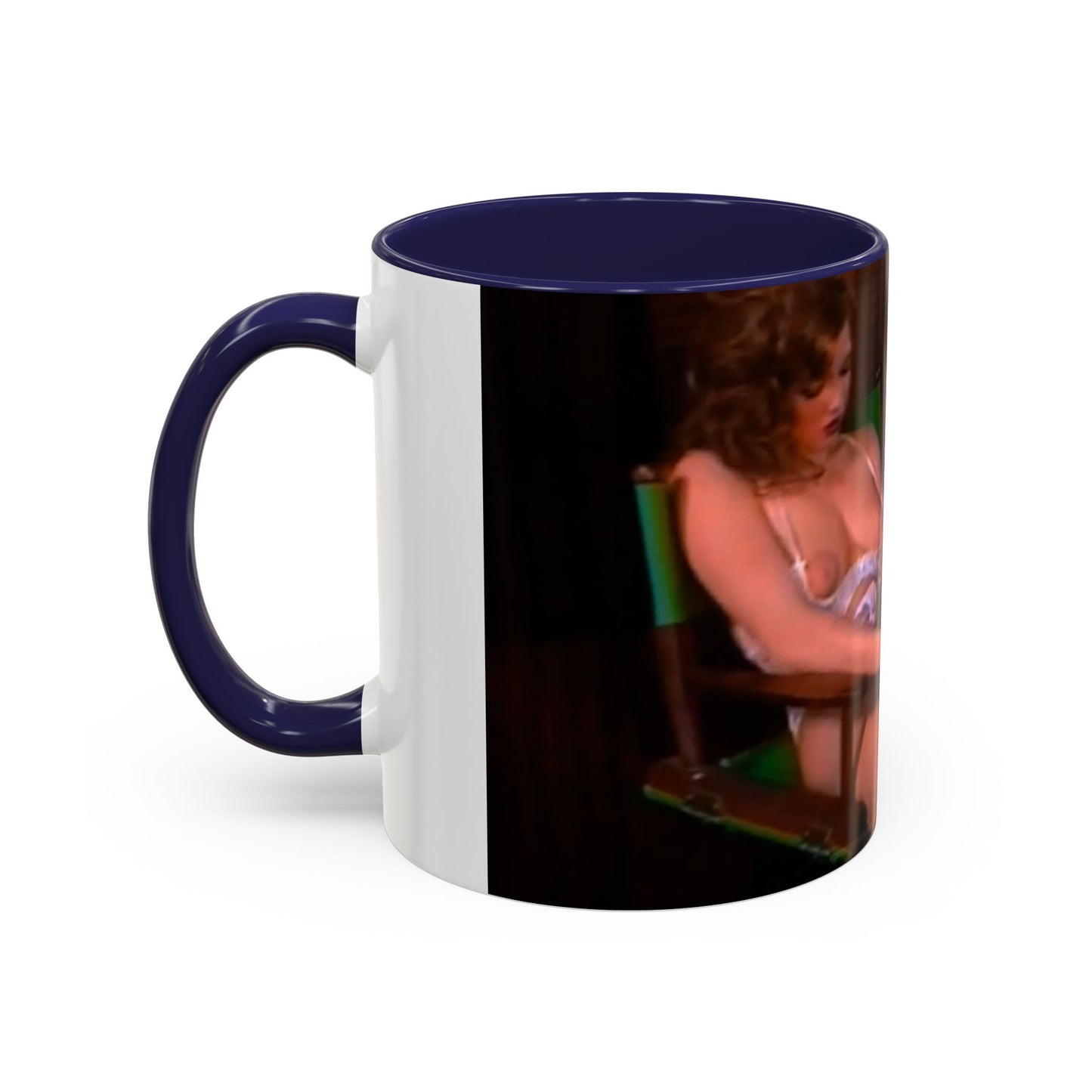 Accent Coffee Mug (11, 15oz) Traci Lords Nude Retro Porn Star