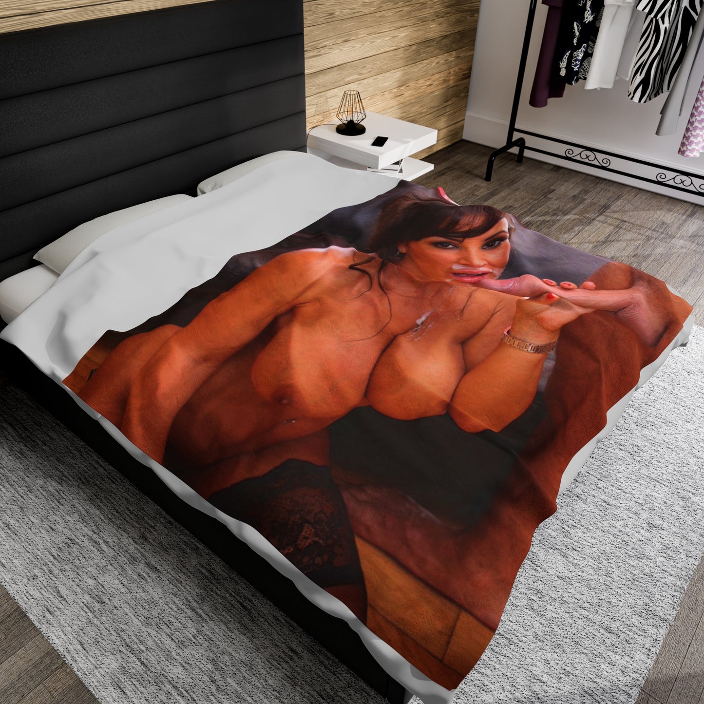 Velveteen Plush Blanket Lisa Ann