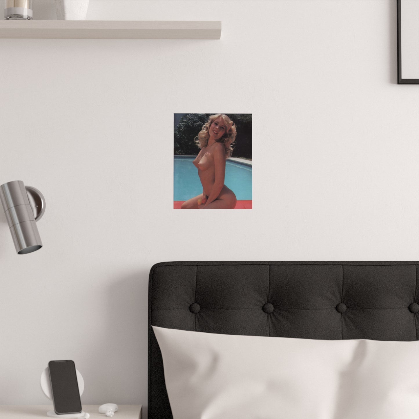 Satin Posters (210gsm) Retro Pornstar Shauna Grant Nude