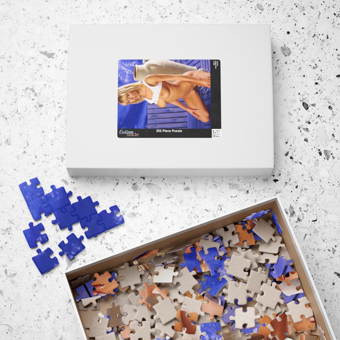 Puzzle (110, 252, 520, 1014-piece) Retro Porn Star Anita Blond