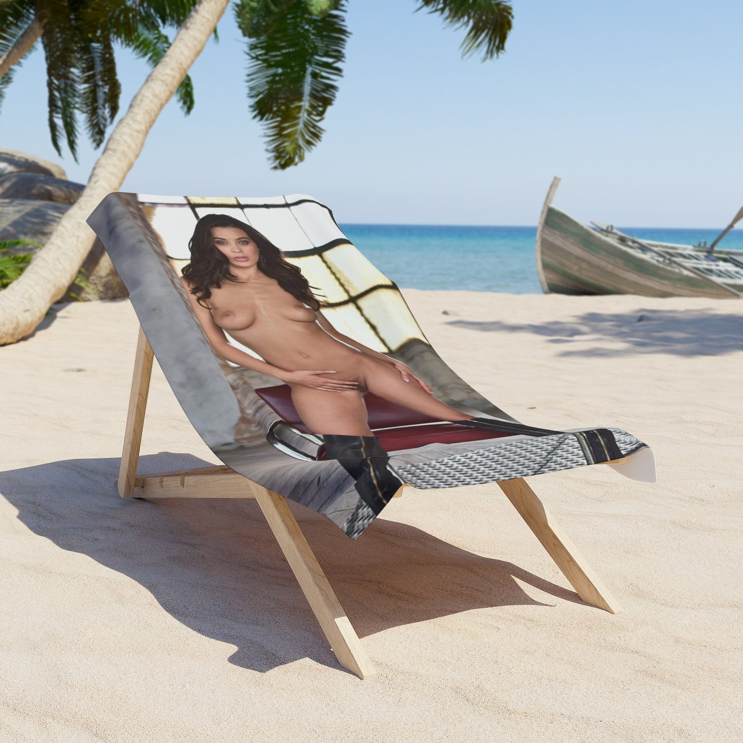 Beach Towel Lana Rhoades Nude