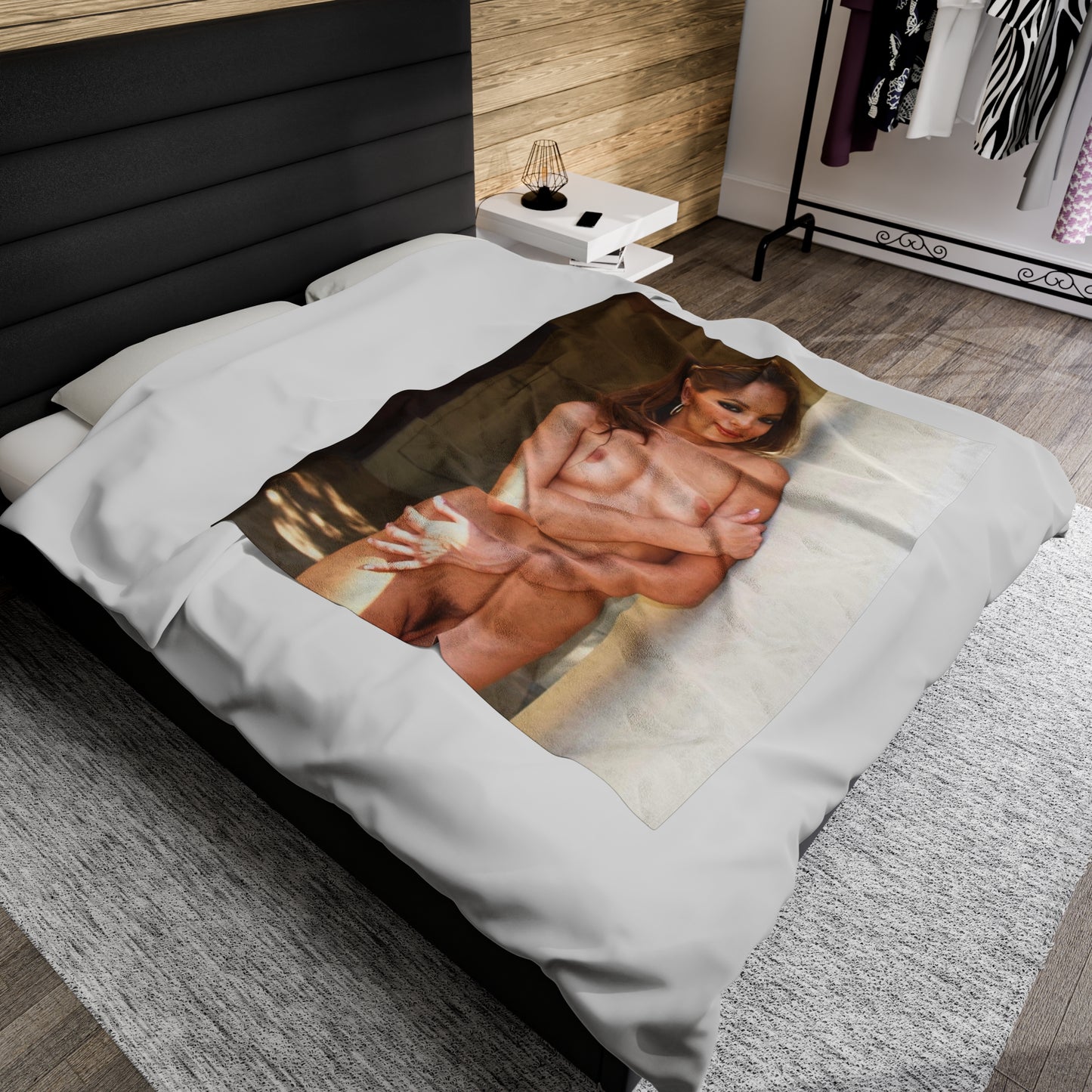 Velveteen Plush Blanket Pornstar Jenna Haze Nude