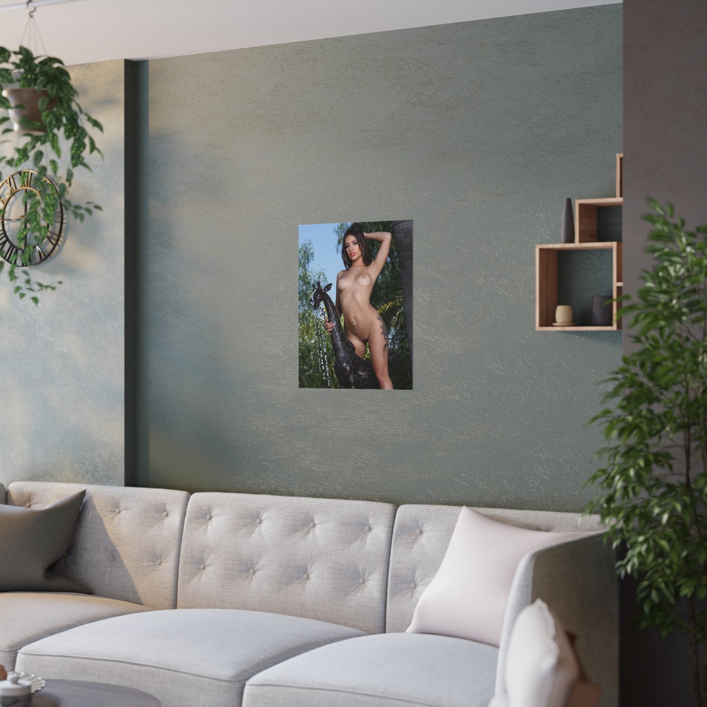 Satin Posters (210gsm) Porn Star Jynx Maze Nude