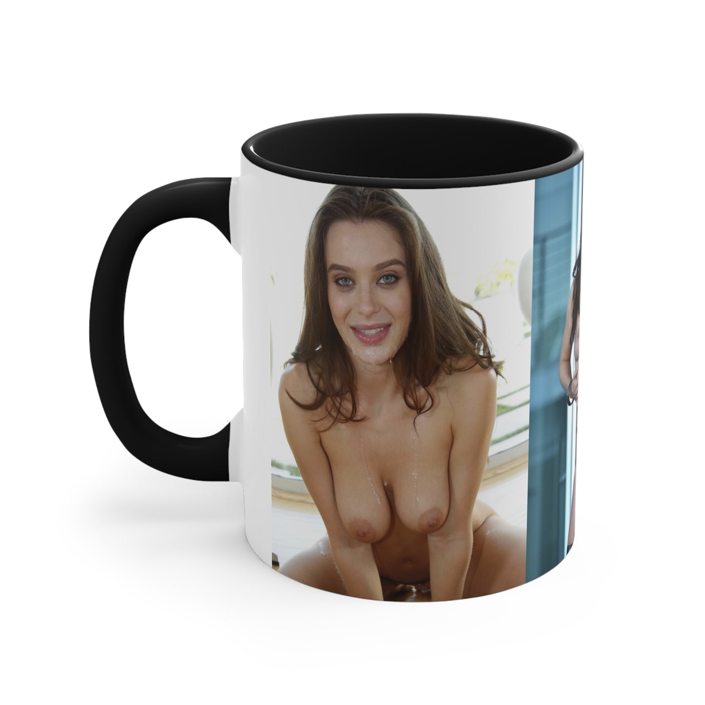 Accent Coffee Mug, 11oz Lana Rhoades Nude