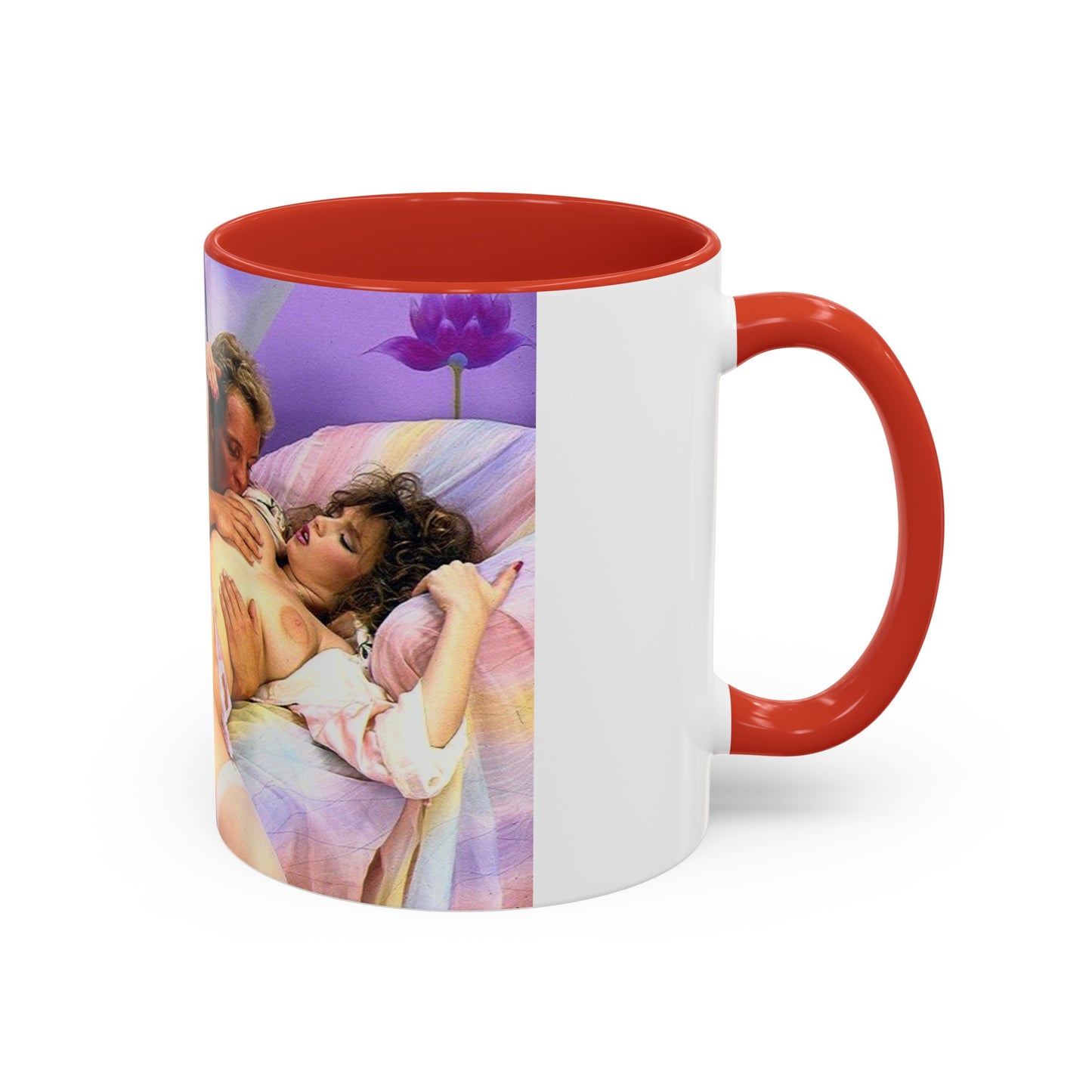 Accent Coffee Mug (11, 15oz) Traci Lords Nude Naked Retro