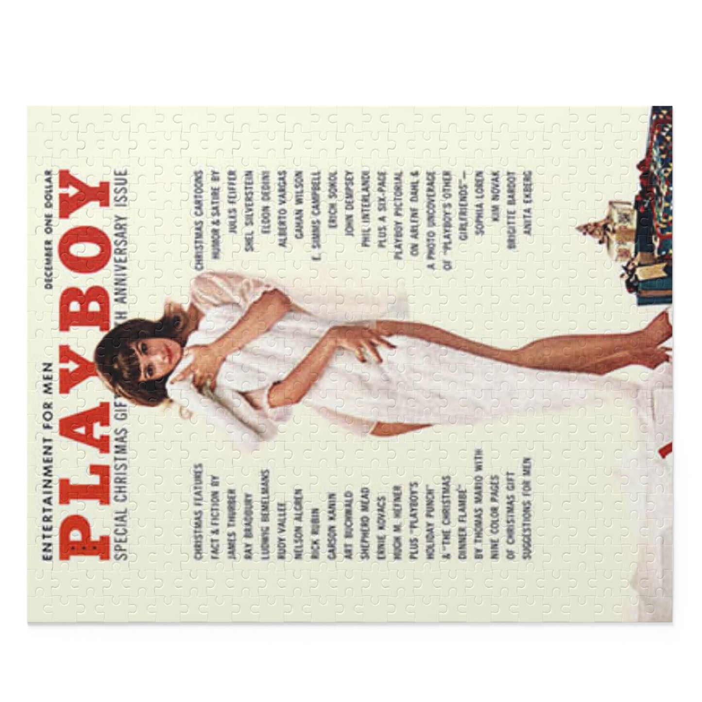 Puzzle (120, 252, 500-Piece) Playboy Cover December 1962
