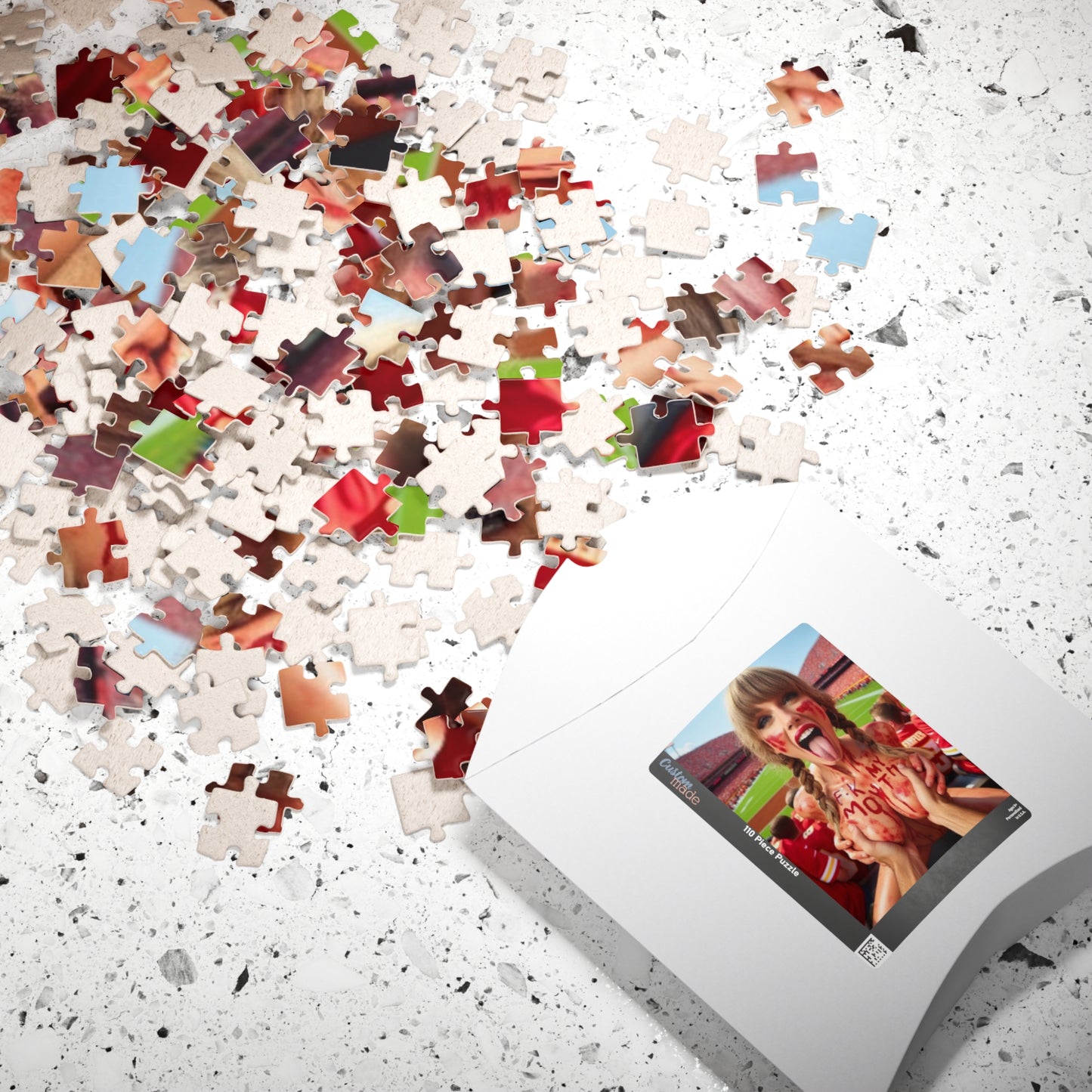 Puzzle (110, 252, 520, 1014-piece) Taylor Swift AI Nudes