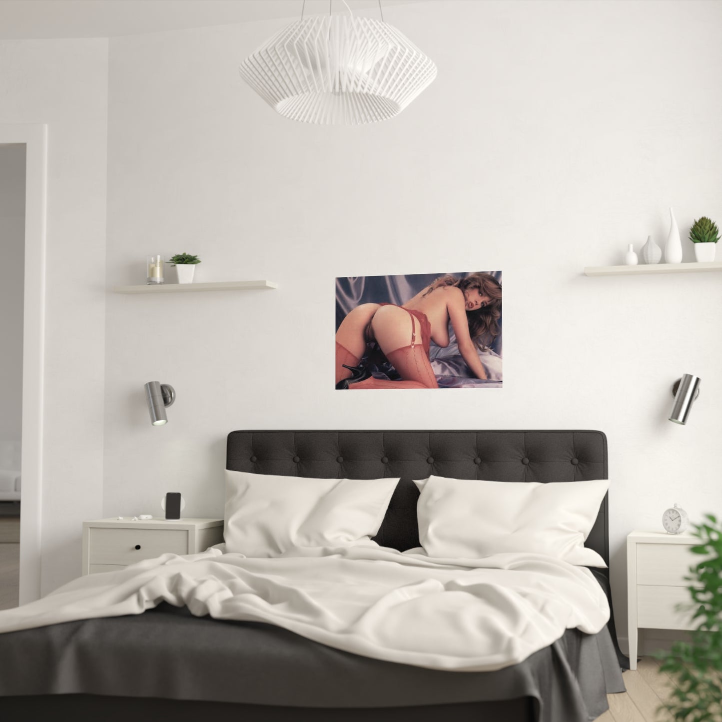 Satin Posters (210gsm) Traci Lords Naked Nude Retro