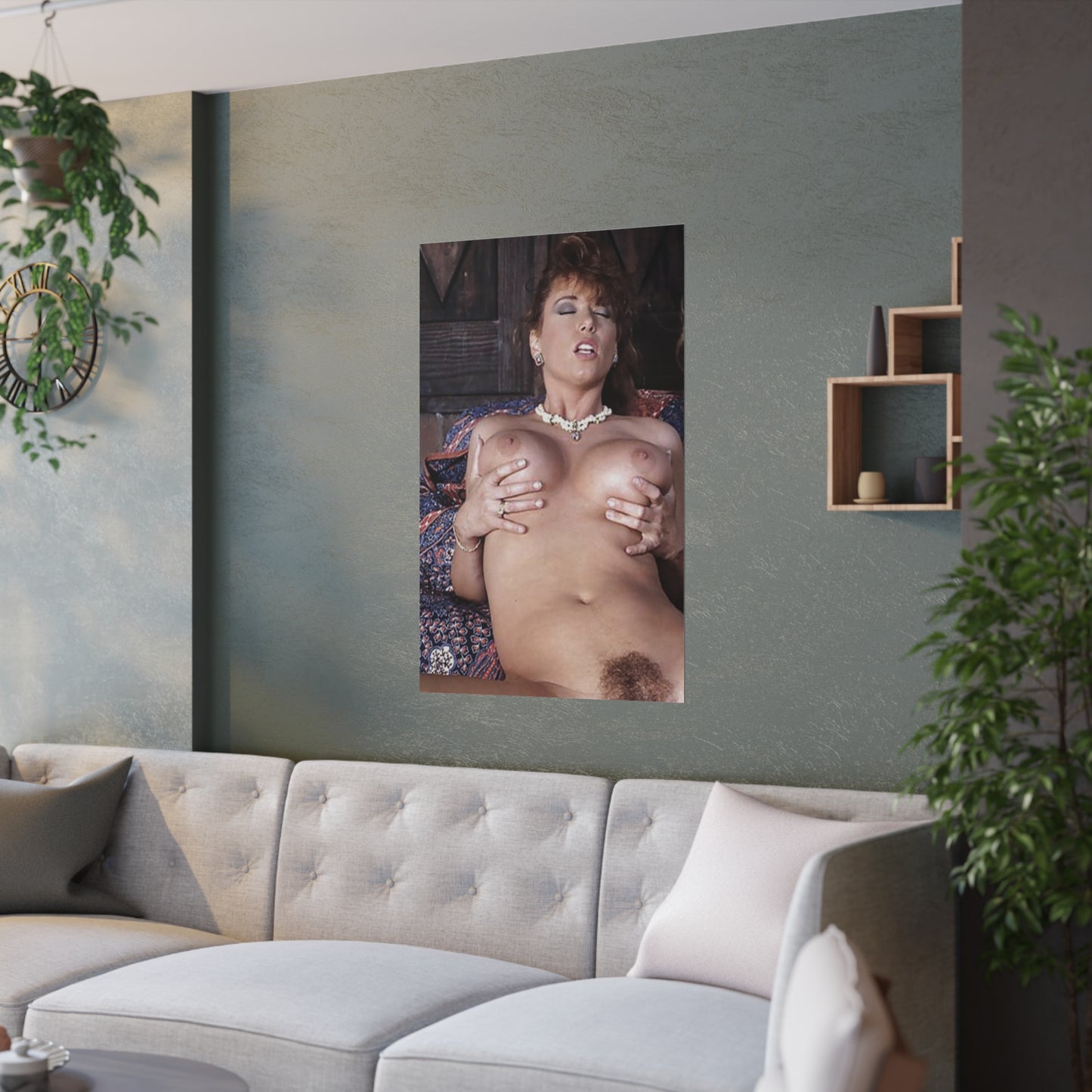 Satin Posters (210gsm) Retro Porn Star Tracey Adams