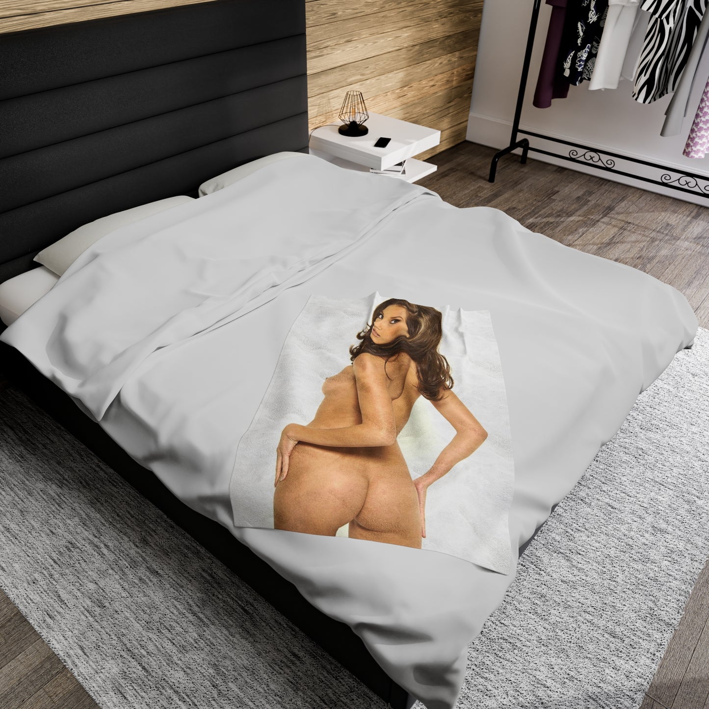 Velveteen Plush Blanket Pornstar Jenna Haze Nude