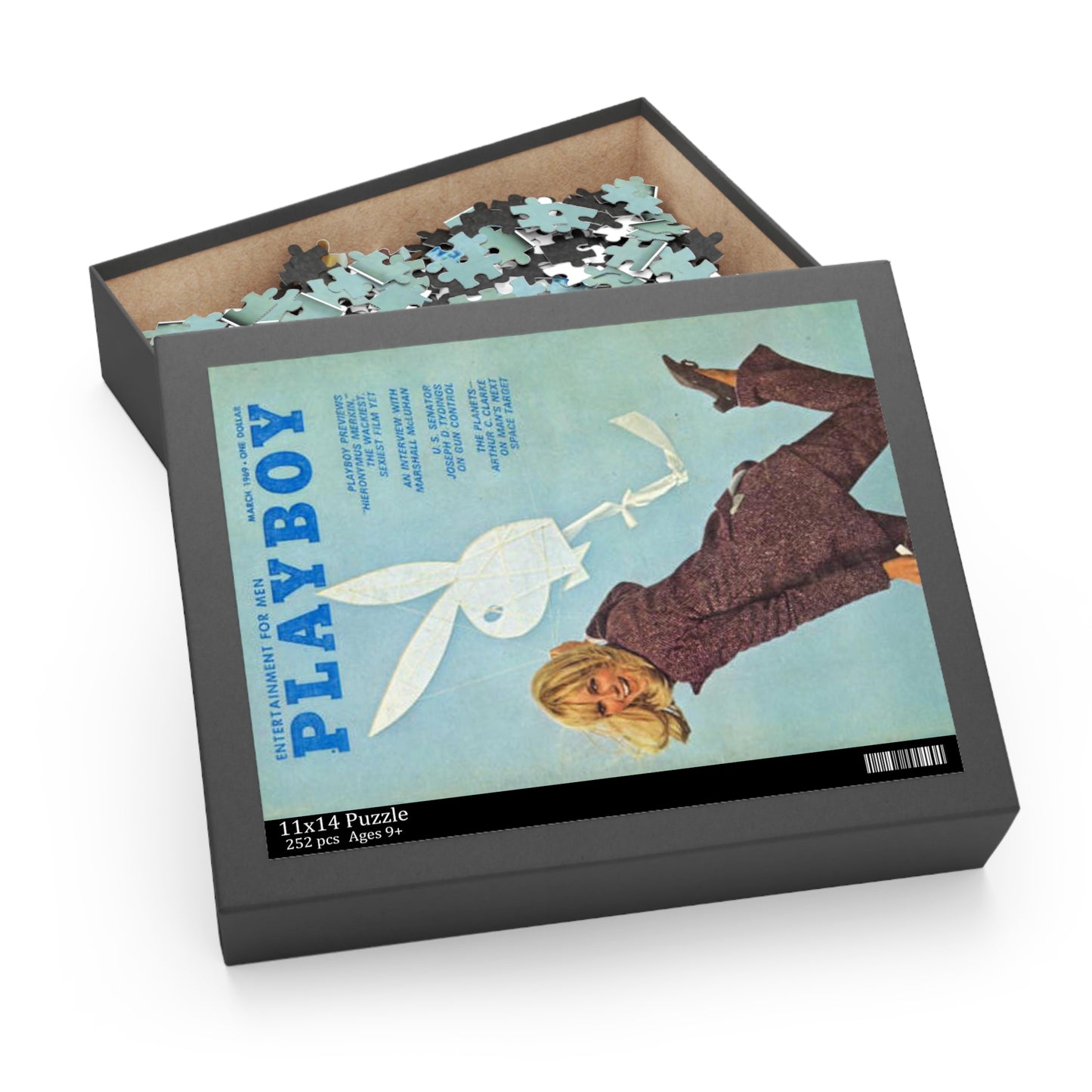 Puzzle (120, 252, 500-Piece) Playboy Cover March 1969