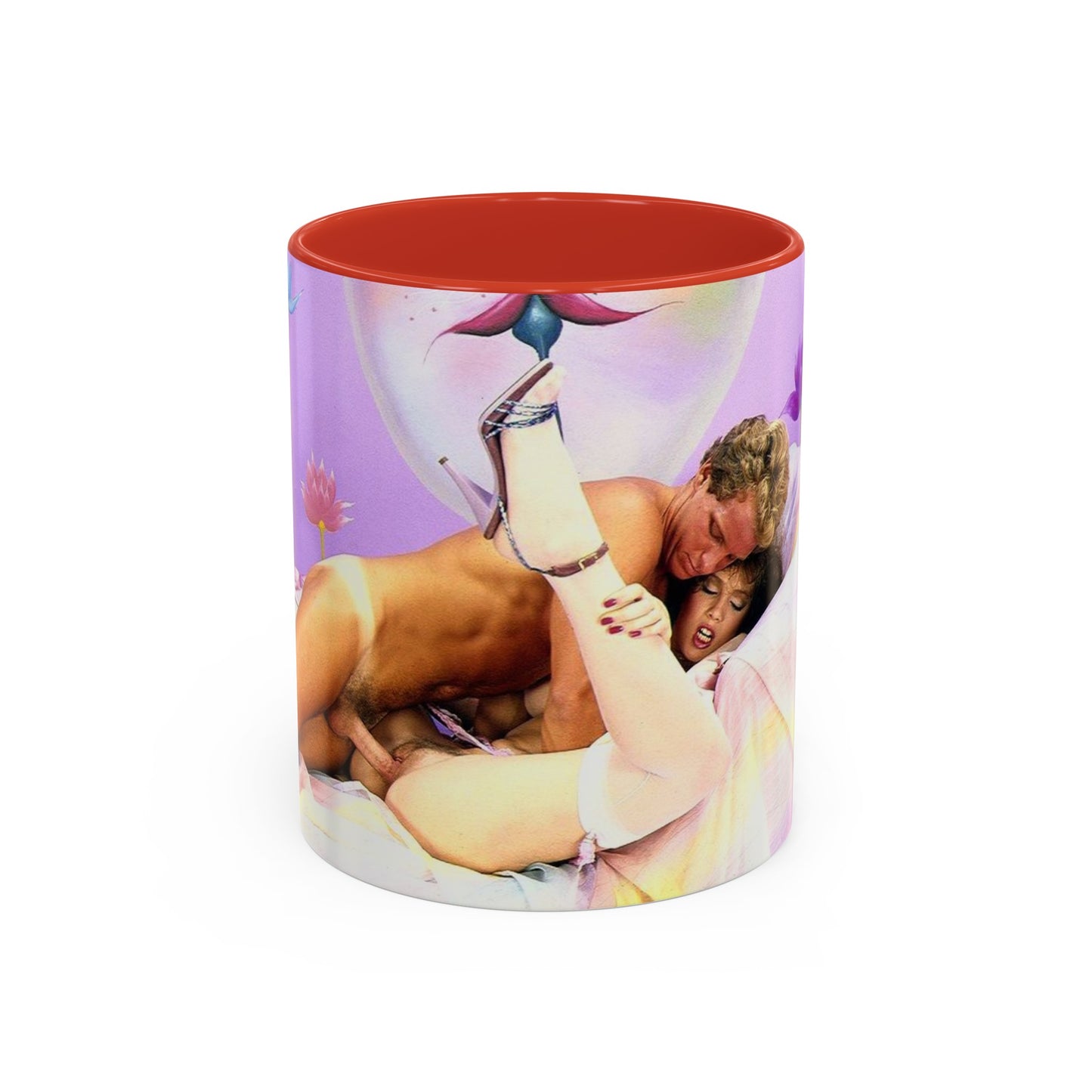 Accent Coffee Mug (11, 15oz) Traci Lords Nude Naked Retro