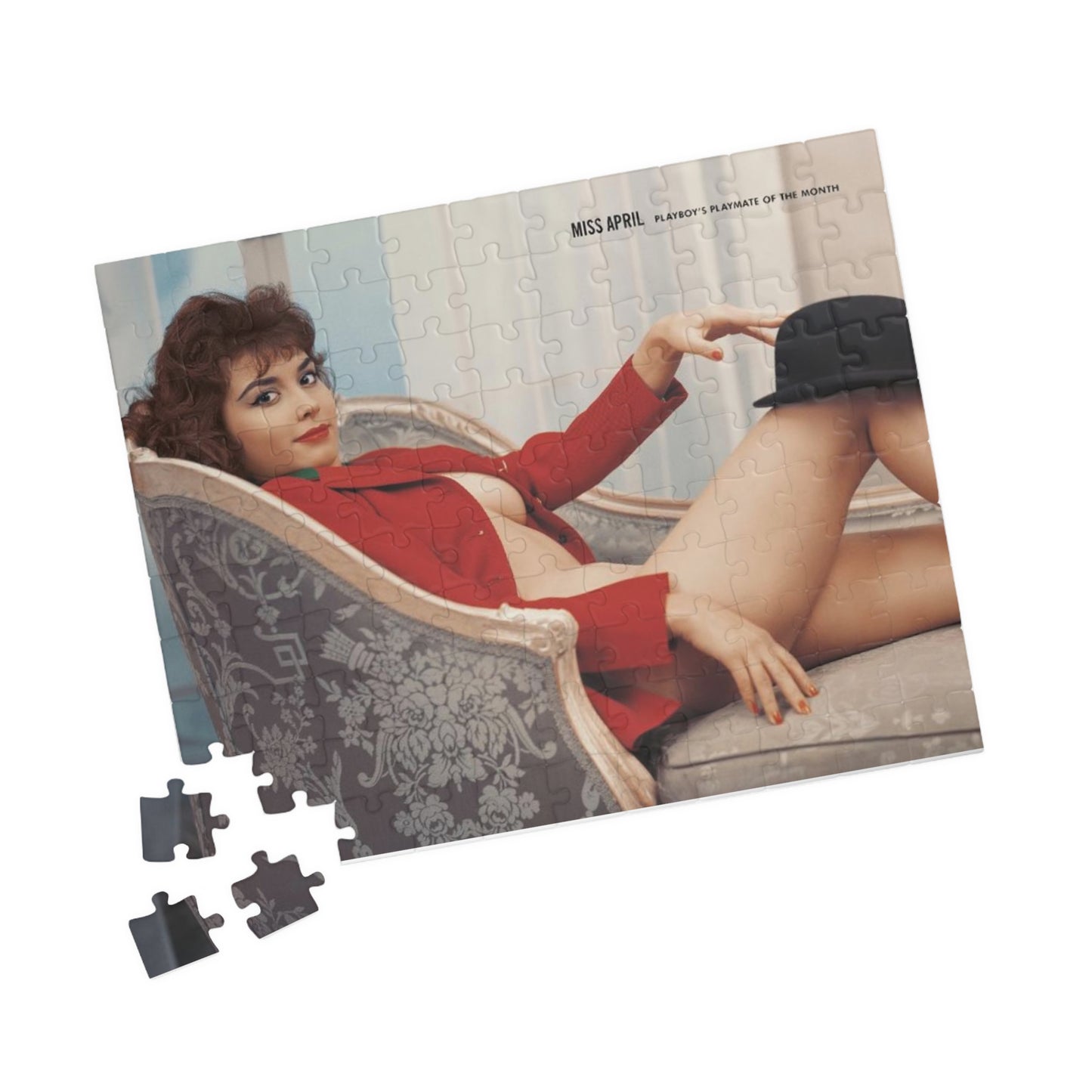 Puzzle (110, 252, 500, 1014-piece) Playboy Playmate April 1959 Nancy Crawford