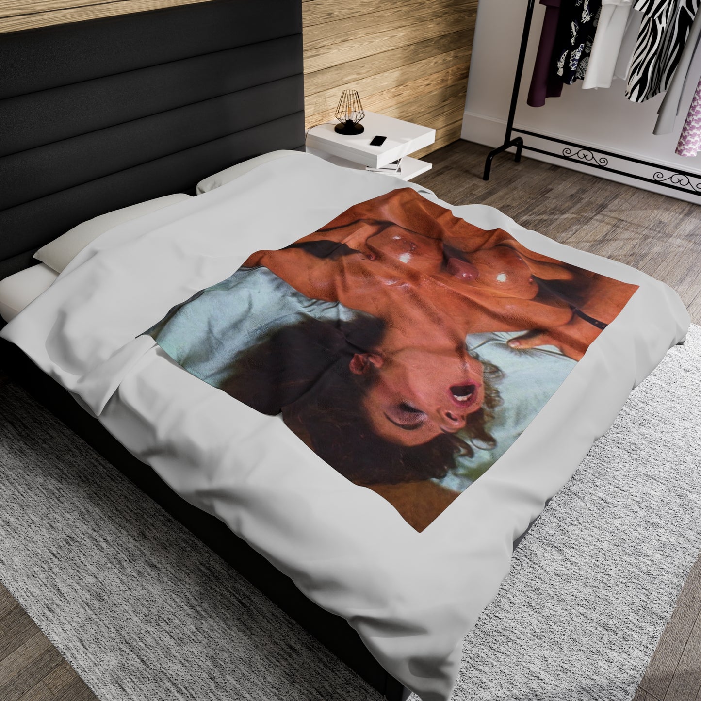 Velveteen Plush Blanket Christy Canyon