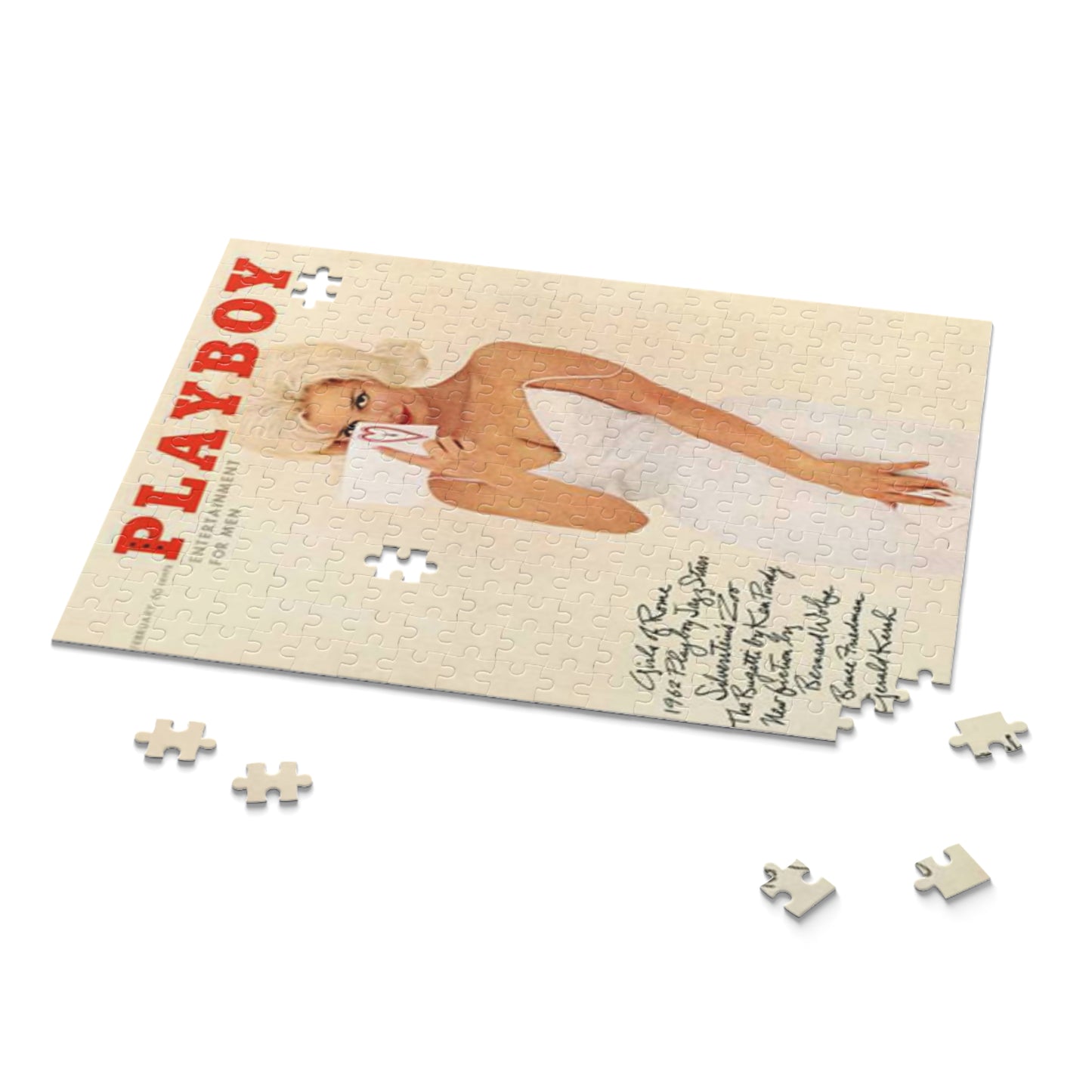 Puzzle (120, 252, 500-Piece) Playboy Cover February 1962