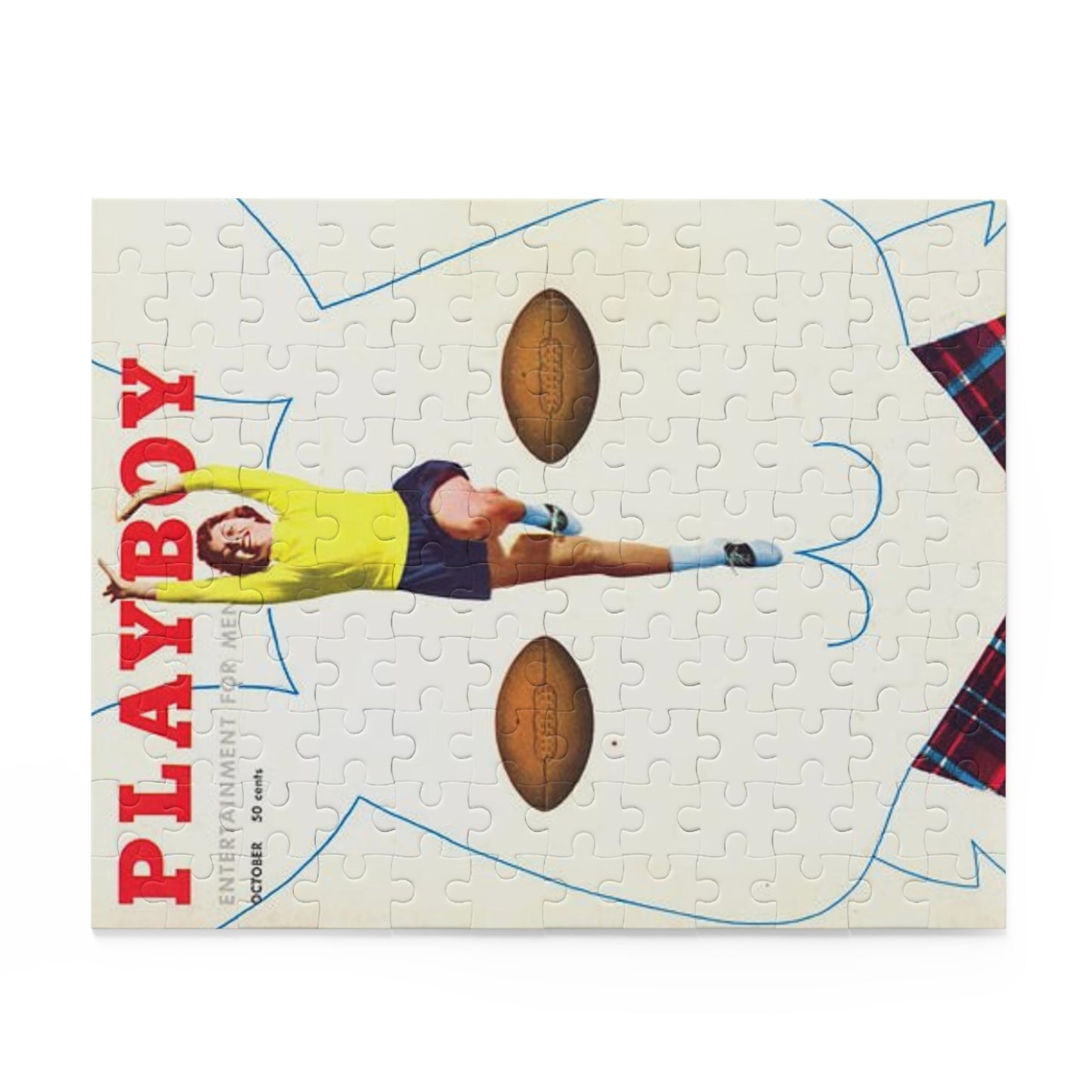 Puzzle (120, 252, 500-Piece) Playboy Cover October 1954
