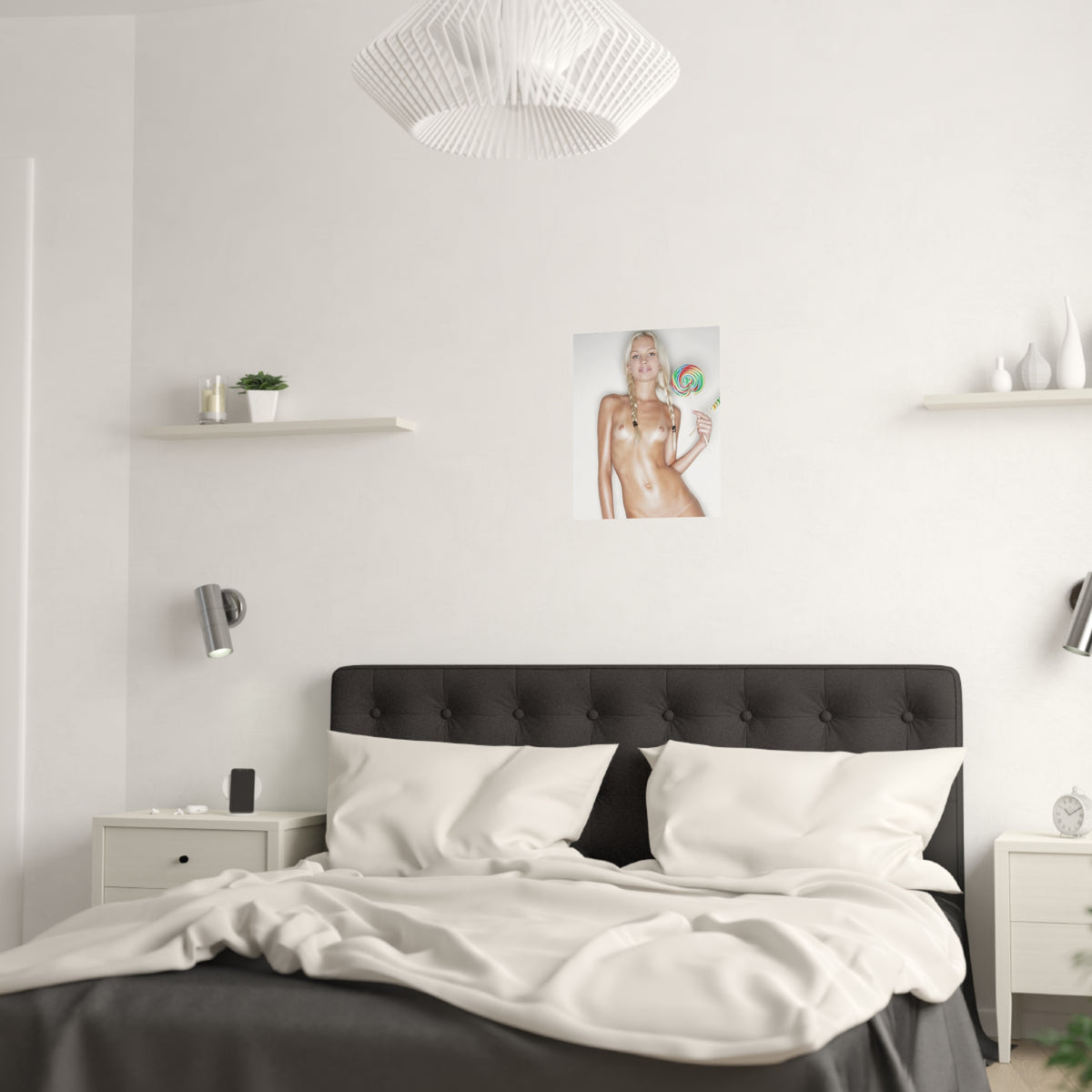 Satin Posters (210gsm) Tight Nude Pigtails