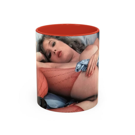 Accent Coffee Mug (11, 15oz) Traci Lords Nude