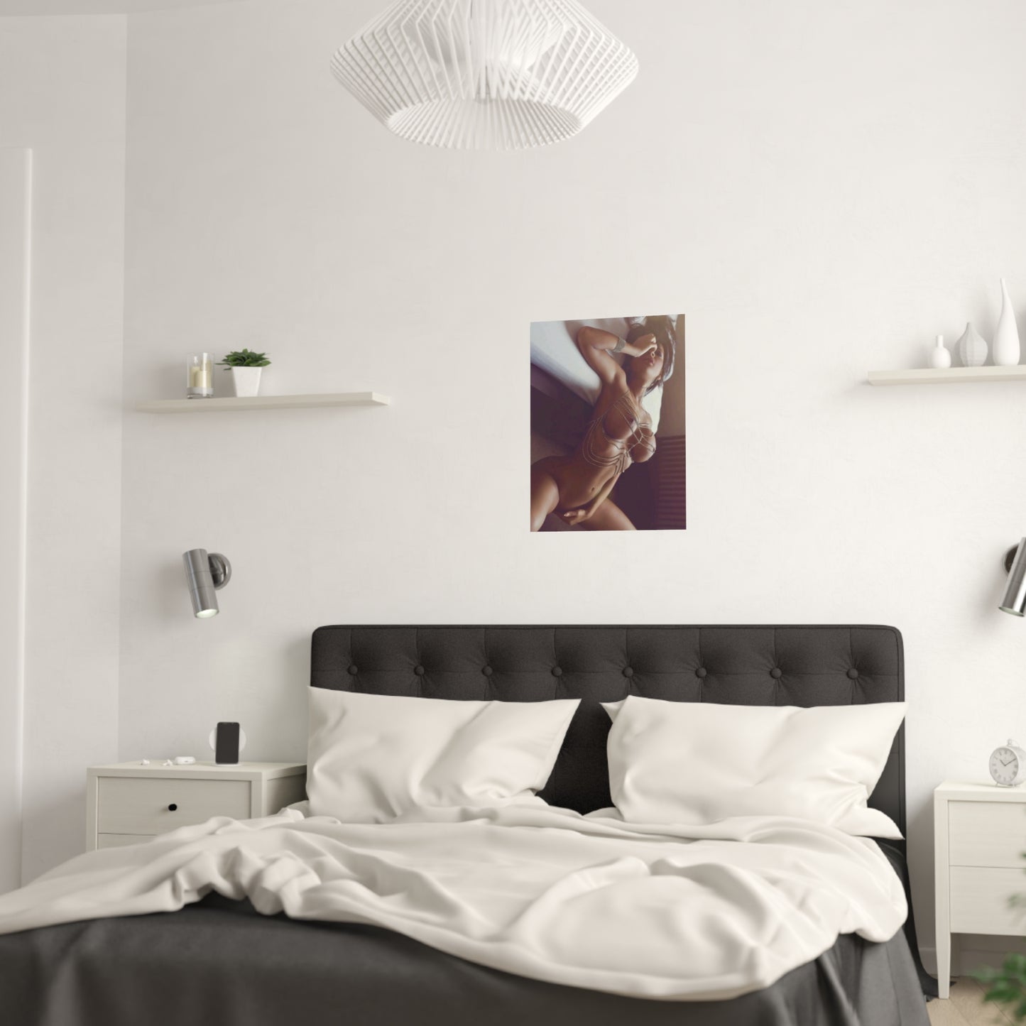 Satin Posters (210gsm) Sexy Naked Nude Pornstar