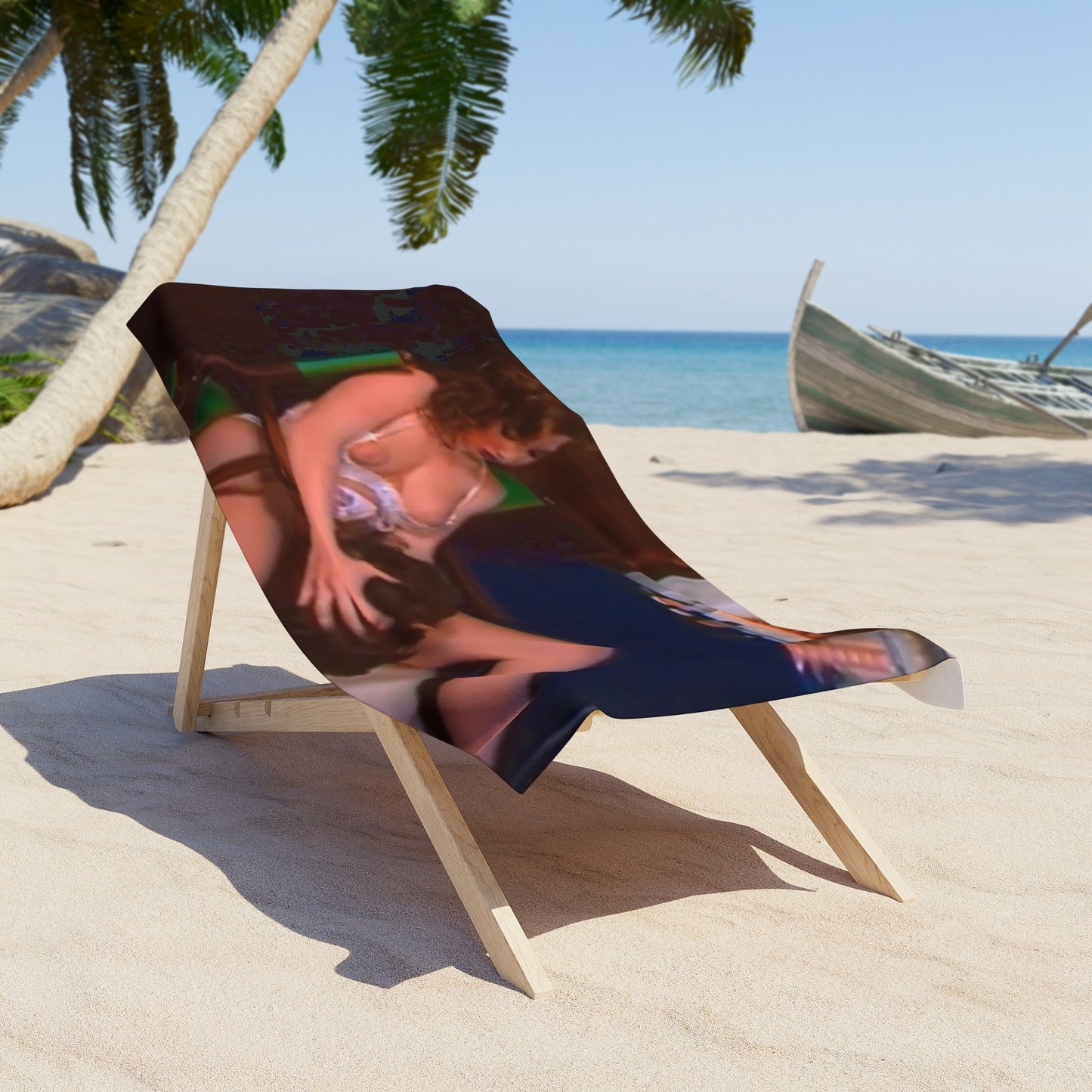 Beach Towel Traci Lords Nude Retro Porn Star