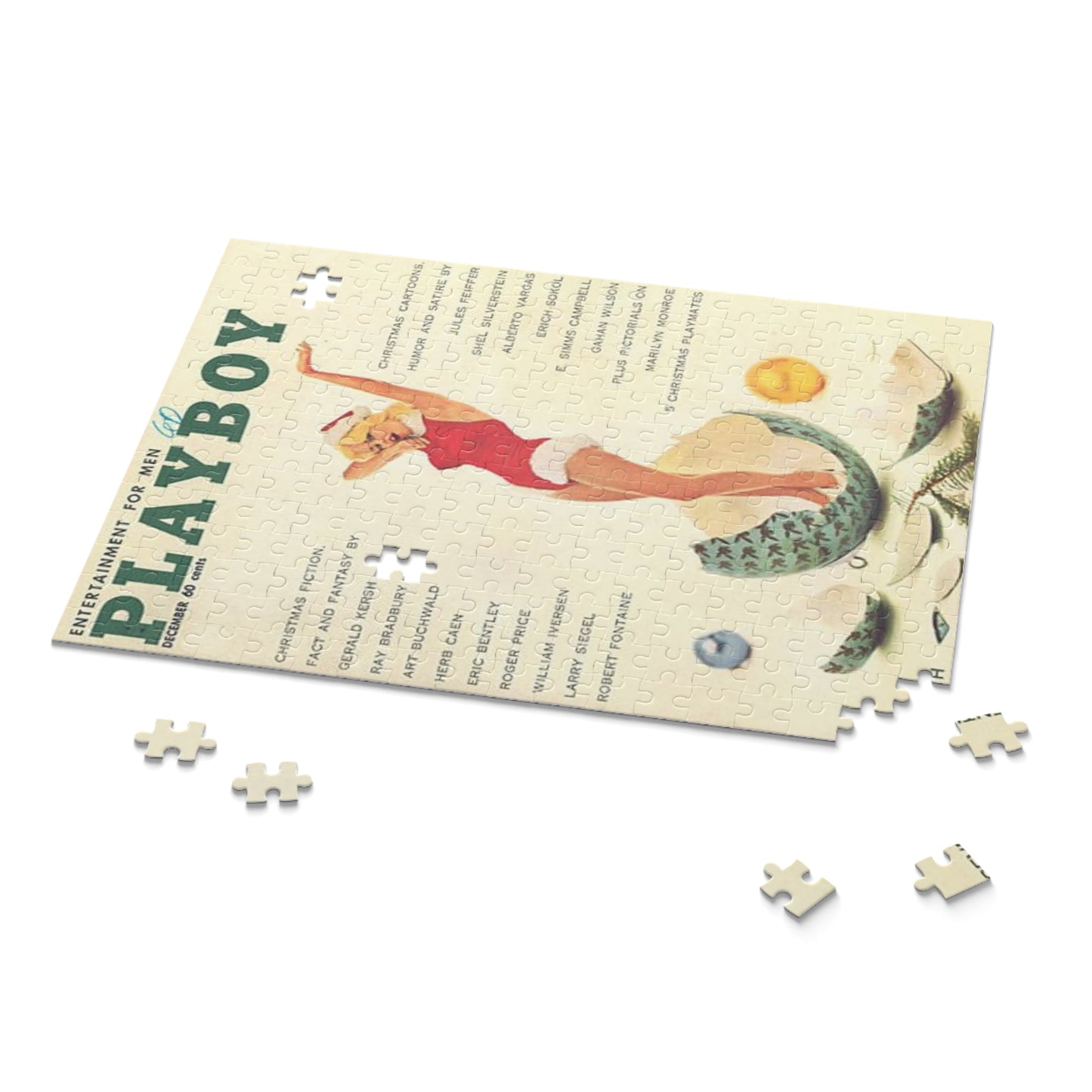 Puzzle (120, 252, 500-Piece) Playboy Cover December 1960