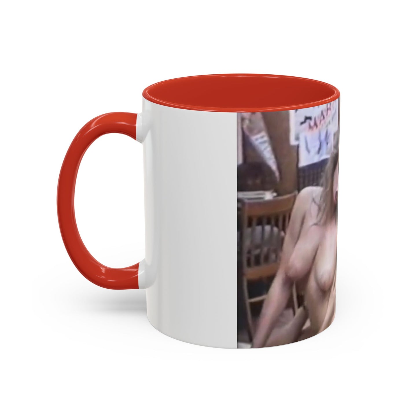 Accent Coffee Mug (11, 15oz) Traci Lords Nude Retro Porn Star