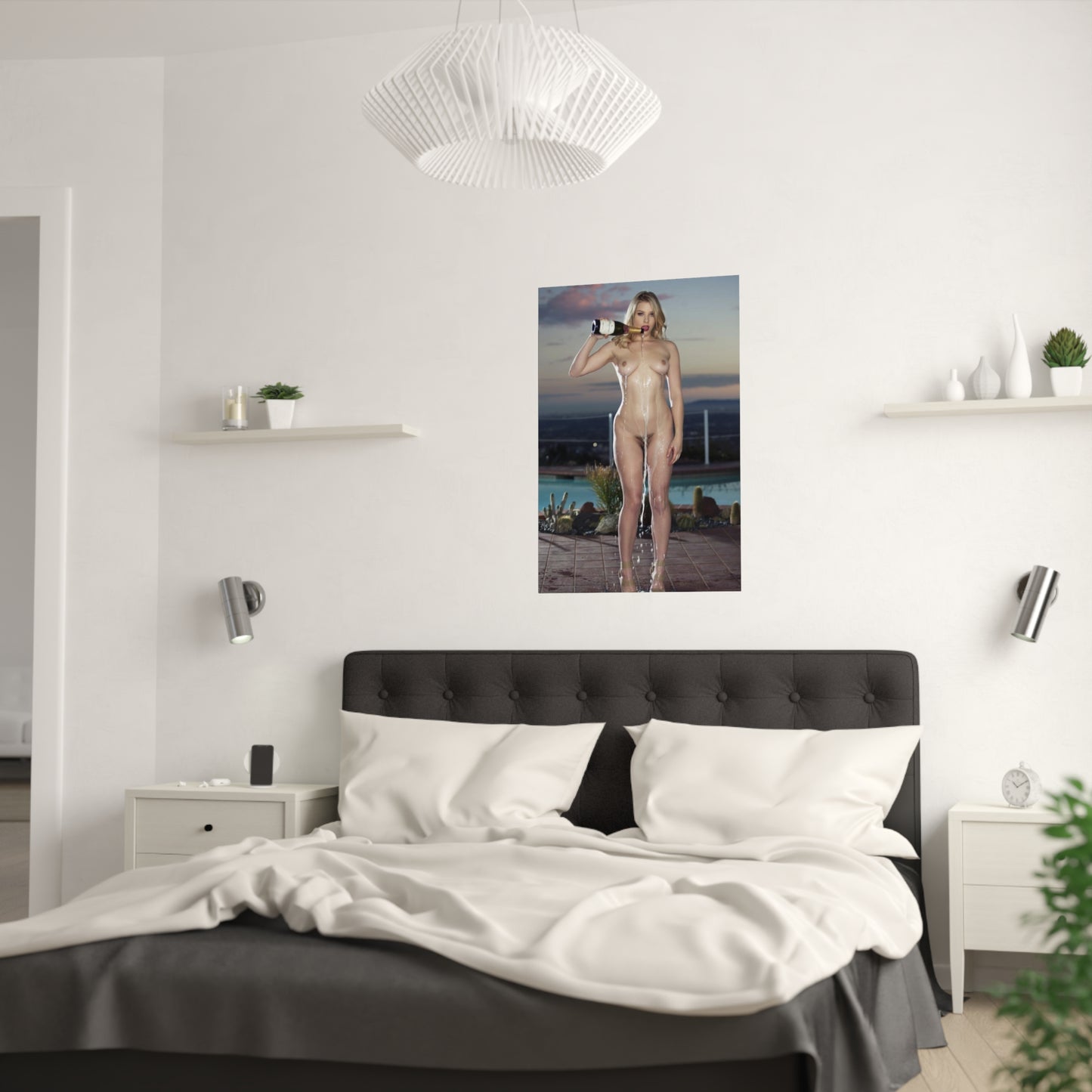 Satin Posters (210gsm) Penthouse Pet February 2018 Giselle Palmer