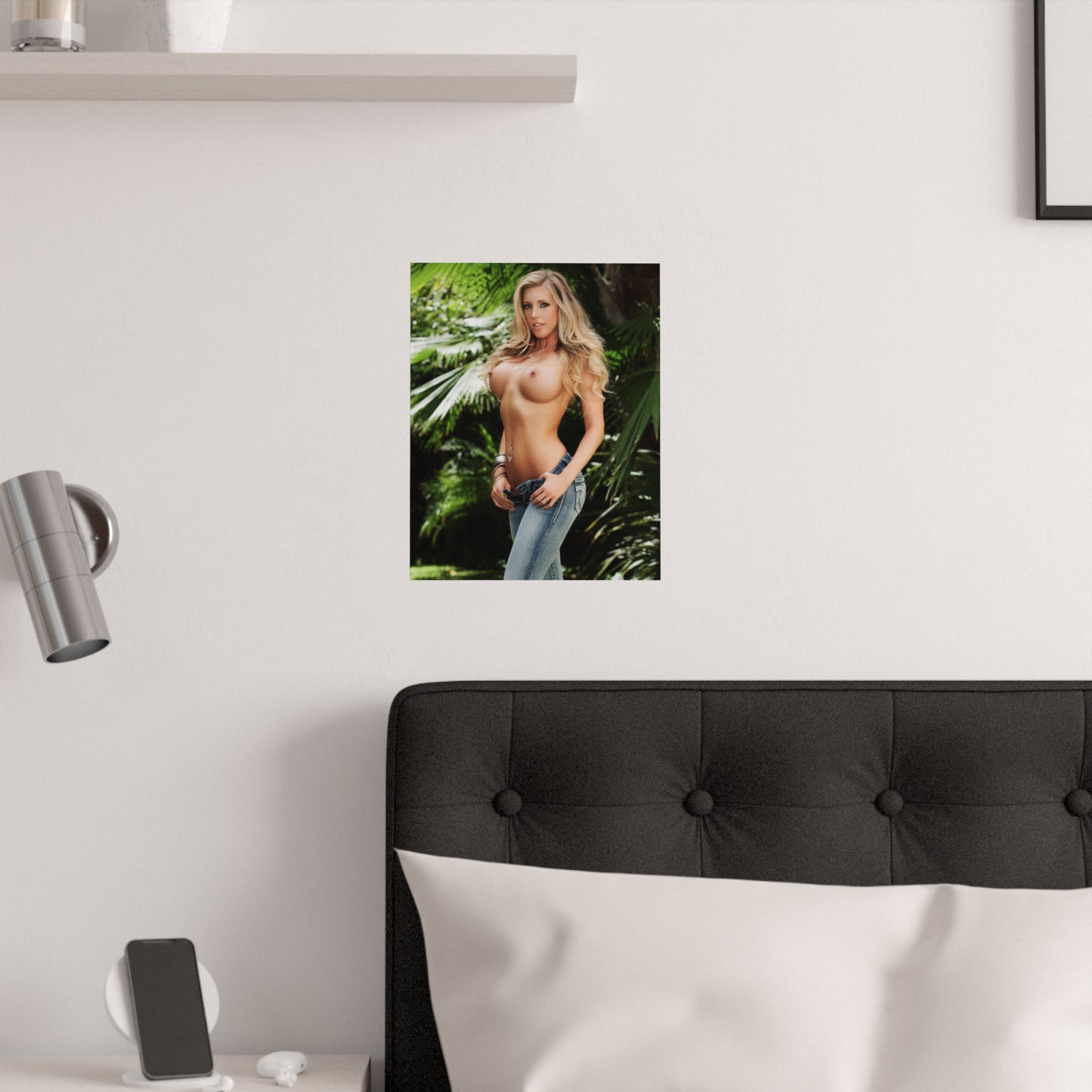 Satin Posters (210gsm) Adult Star Samantha Saint Nude