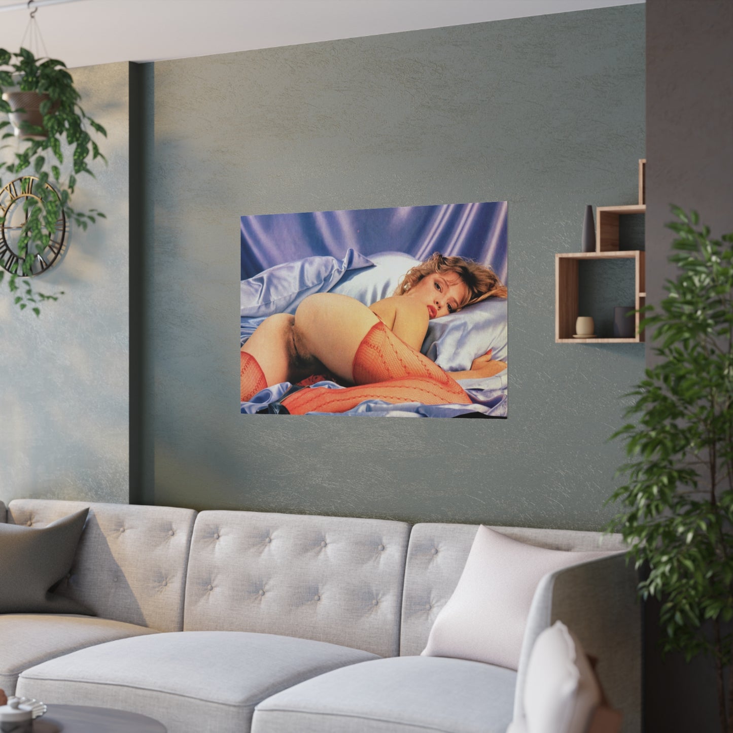Satin Posters (210gsm) Traci Lords Naked Nude Retro