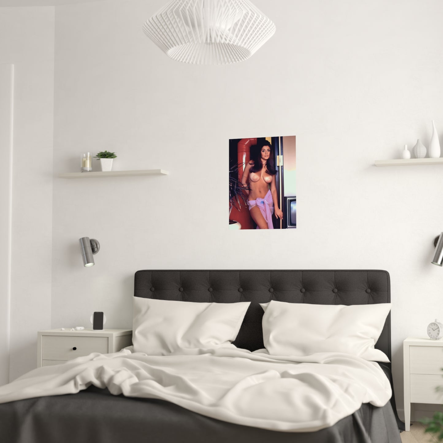 Satin Posters (210gsm) Playboy Playmate Cynthia Myers nude