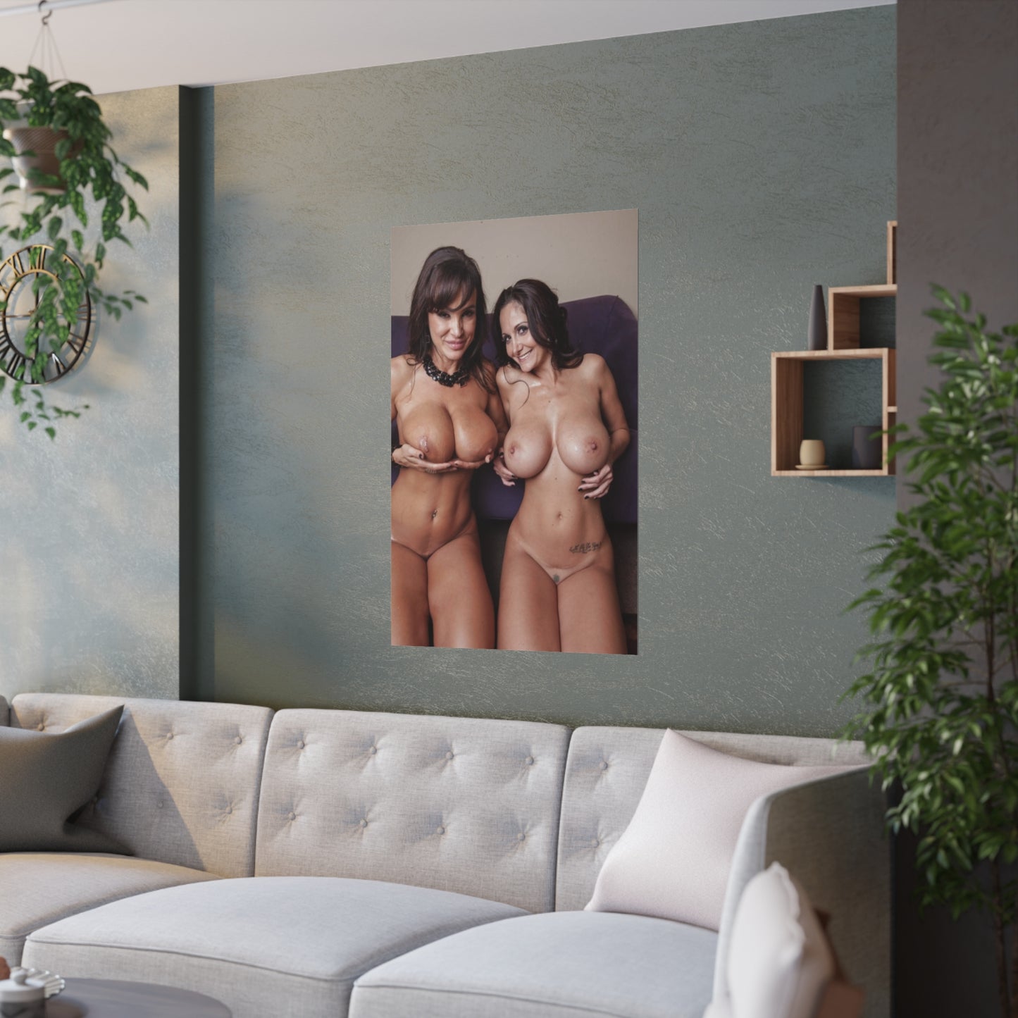 Satin Posters (210gsm) Lisa Ann Nude