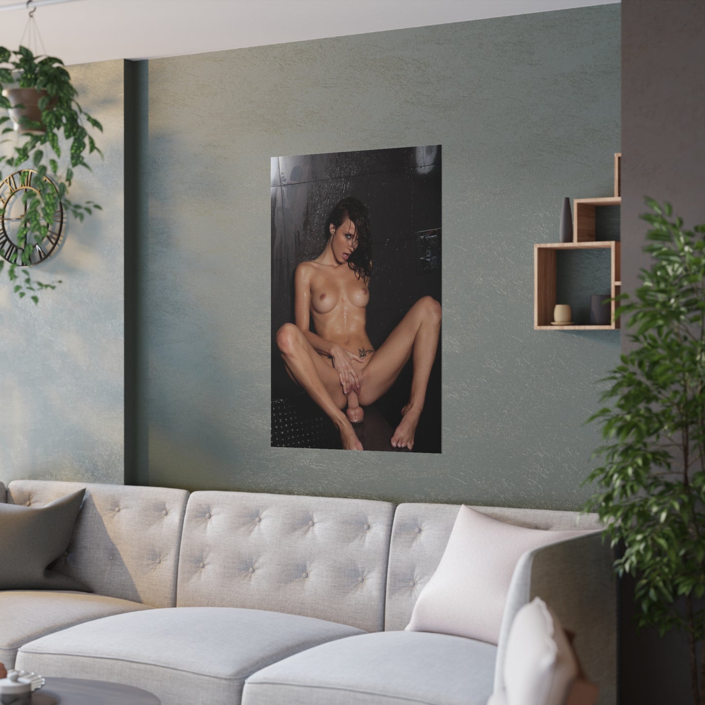 Satin Posters (210gsm) Malena Morgan Nude