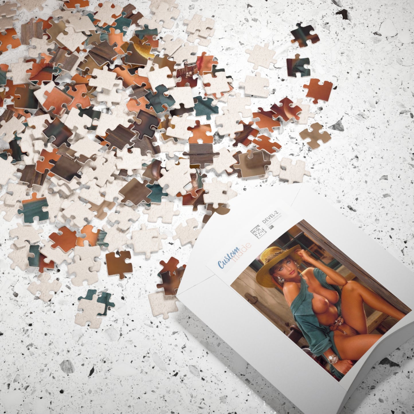Puzzle (110, 252, 500, 1014-piece) Playboy Playmate Jan 1988 Kimberley Conrad