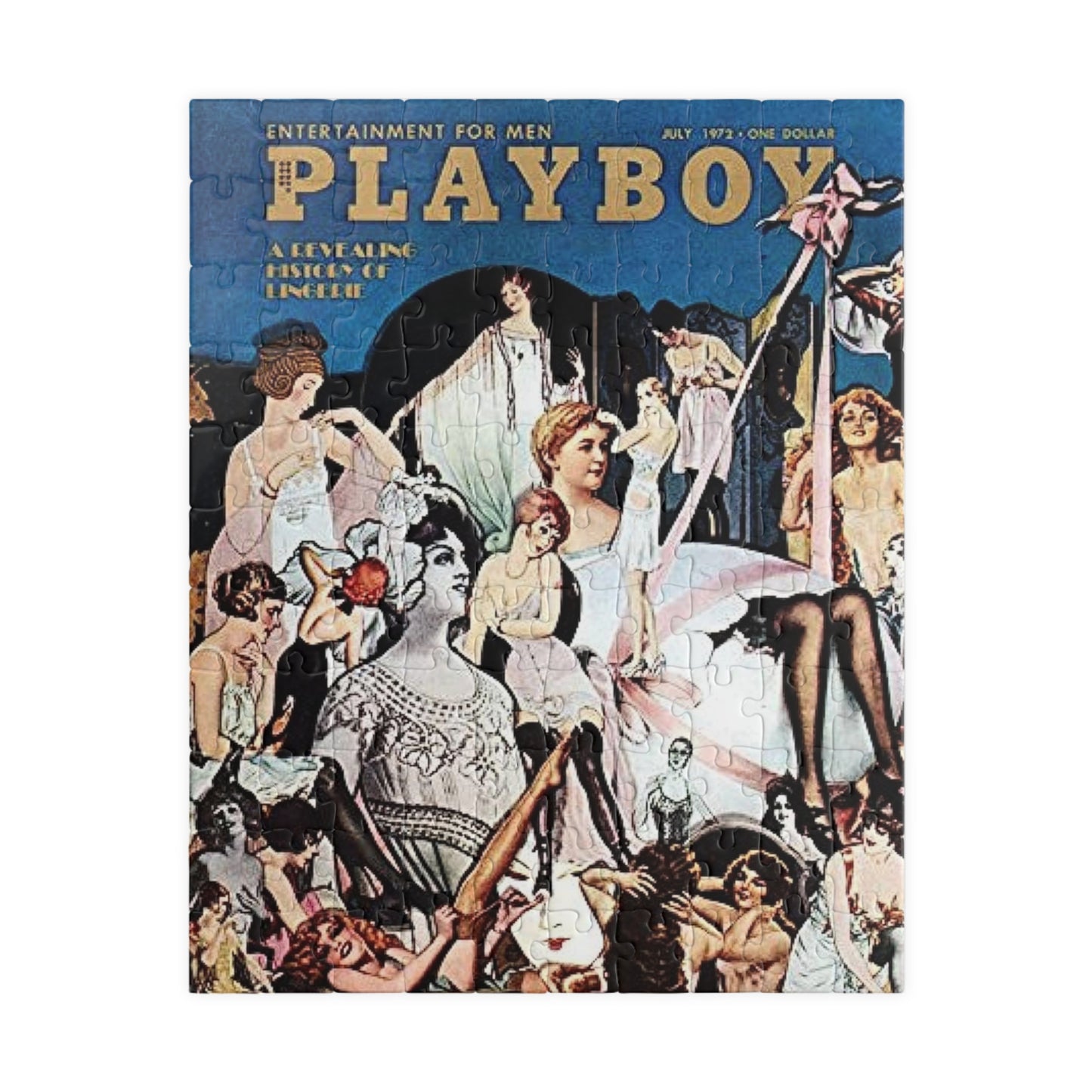 Puzzle (110, 252, 500, 1014-piece) Playboy Cover July 1972