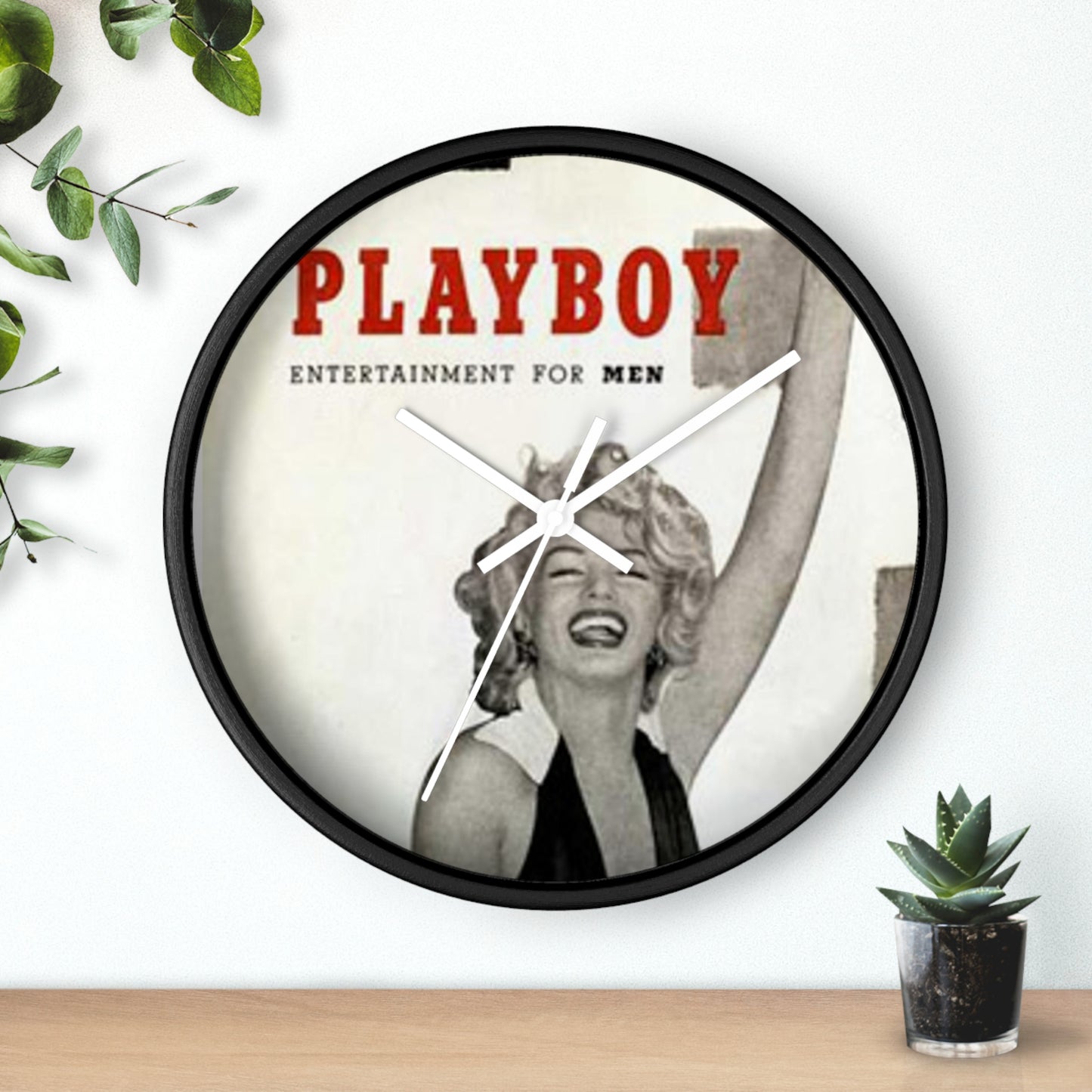 Wall Clock Playboy Cover December 1953 Marilyn Monroe