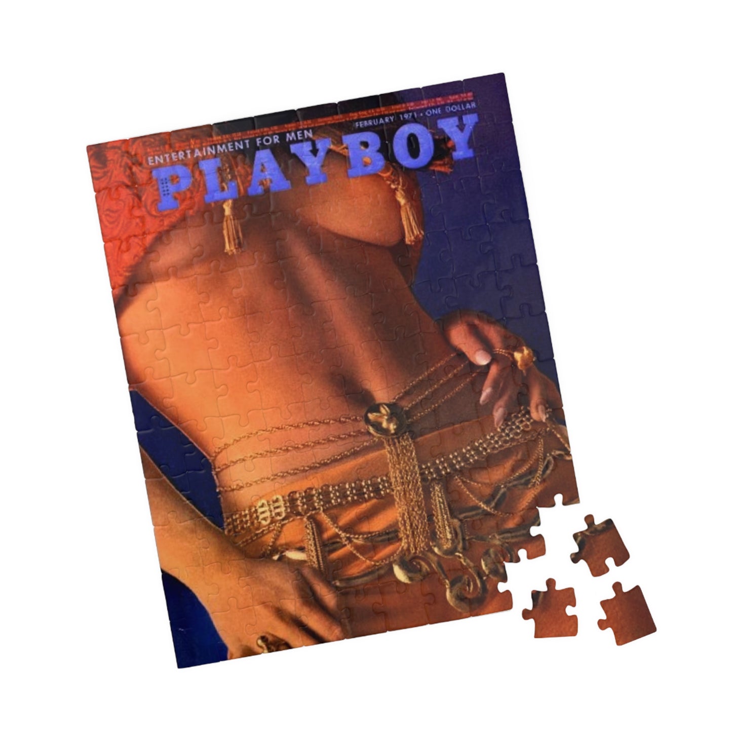 Puzzle (110, 252, 500, 1014-piece) Playboy Cover February 1971