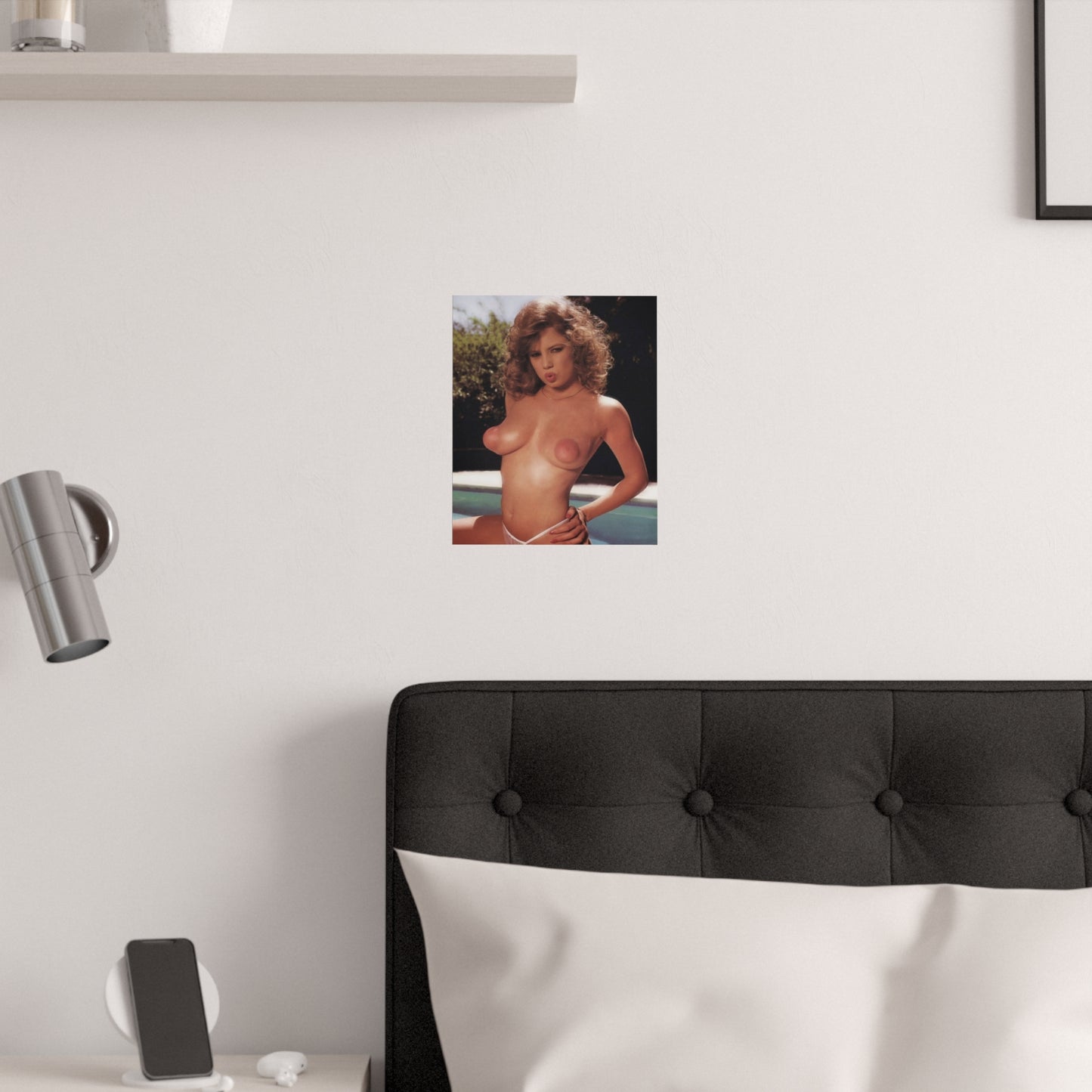 Satin Posters (210gsm) Retro Porn Star 1980s Traci