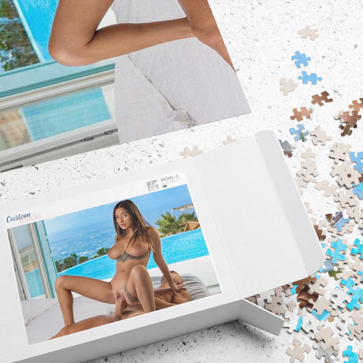 Puzzle (110, 252, 520, 1014-piece) Natural Tits Liya Silver