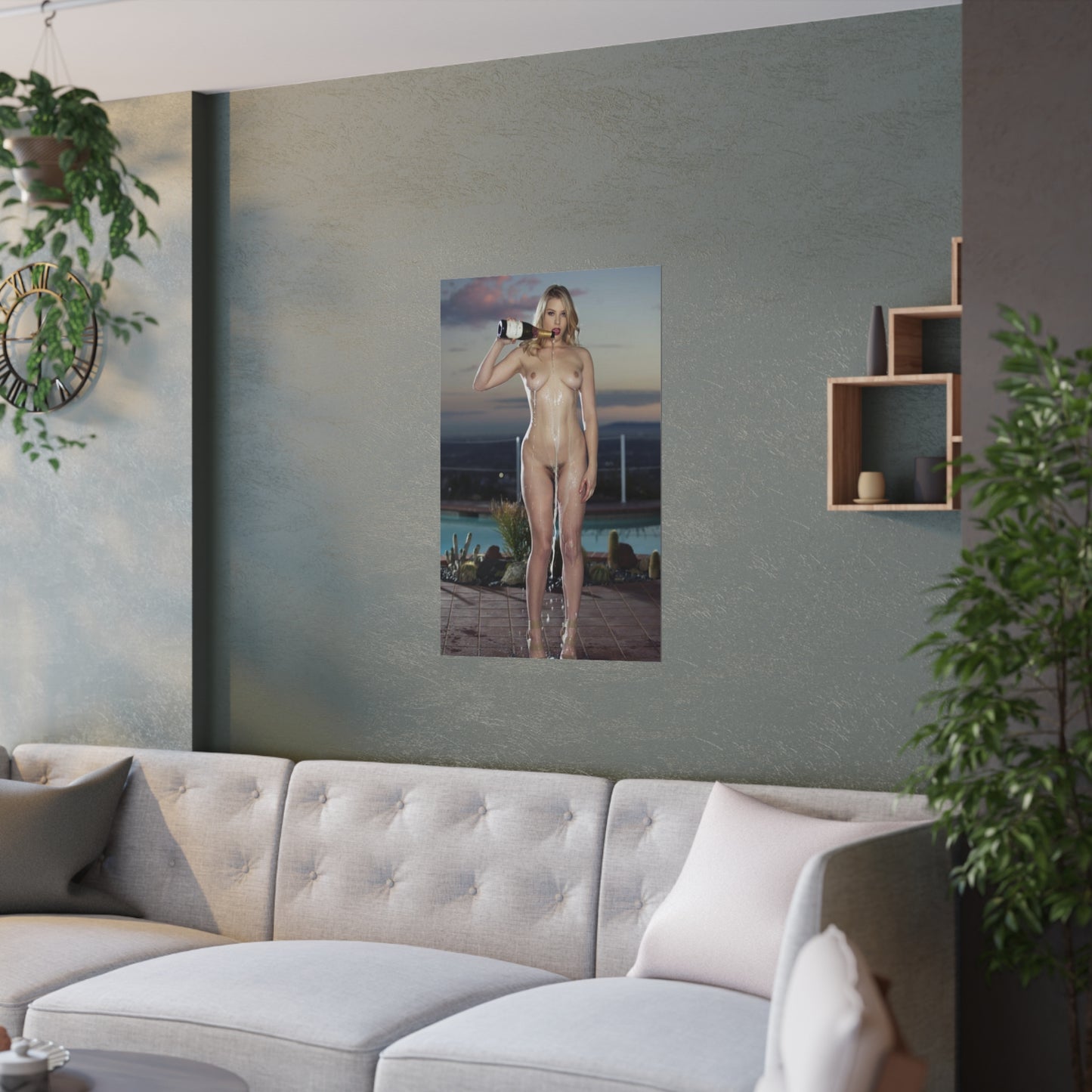 Satin Posters (210gsm) Penthouse Pet February 2018 Giselle Palmer