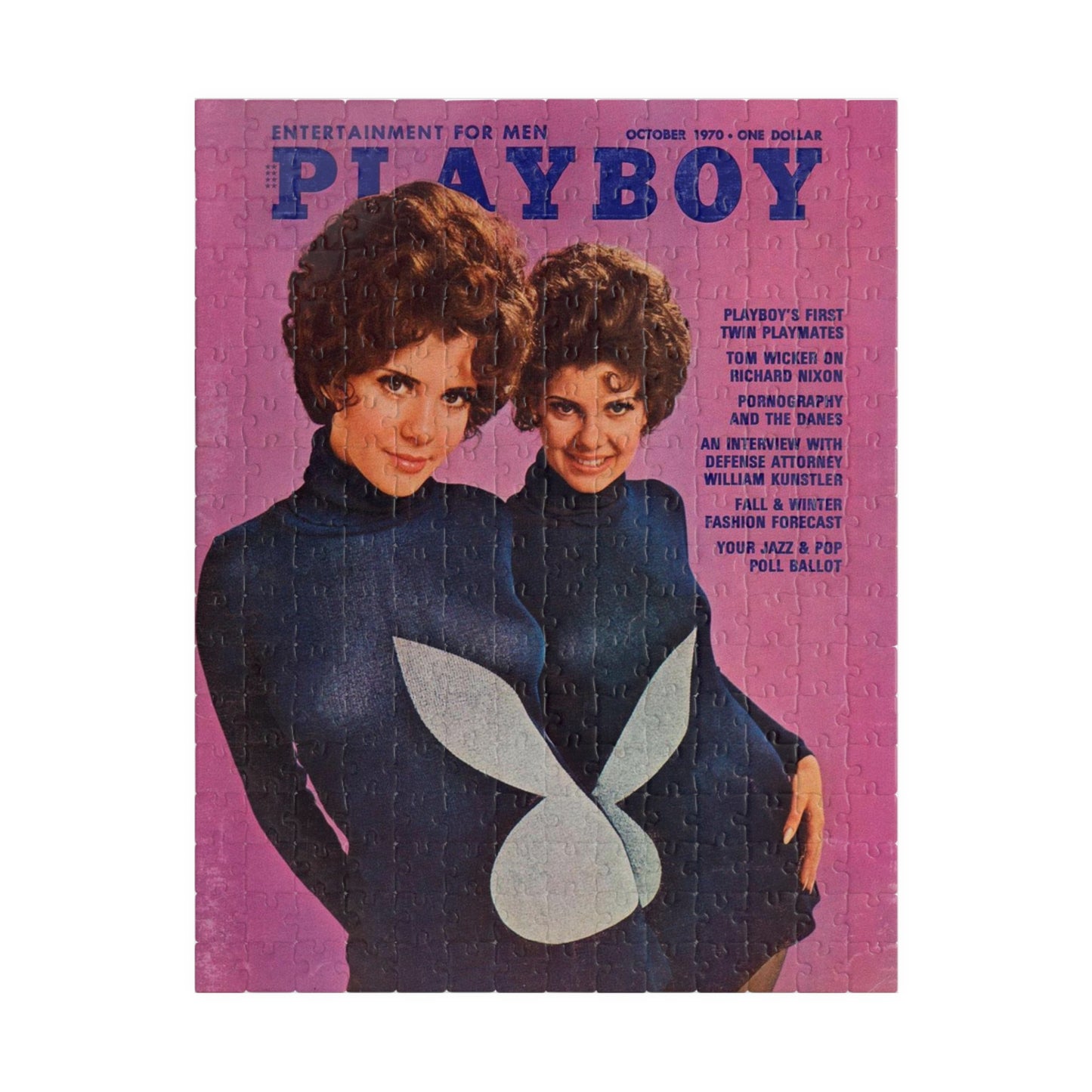 Puzzle (110, 252, 500, 1014-piece) Playboy Cover October 1970